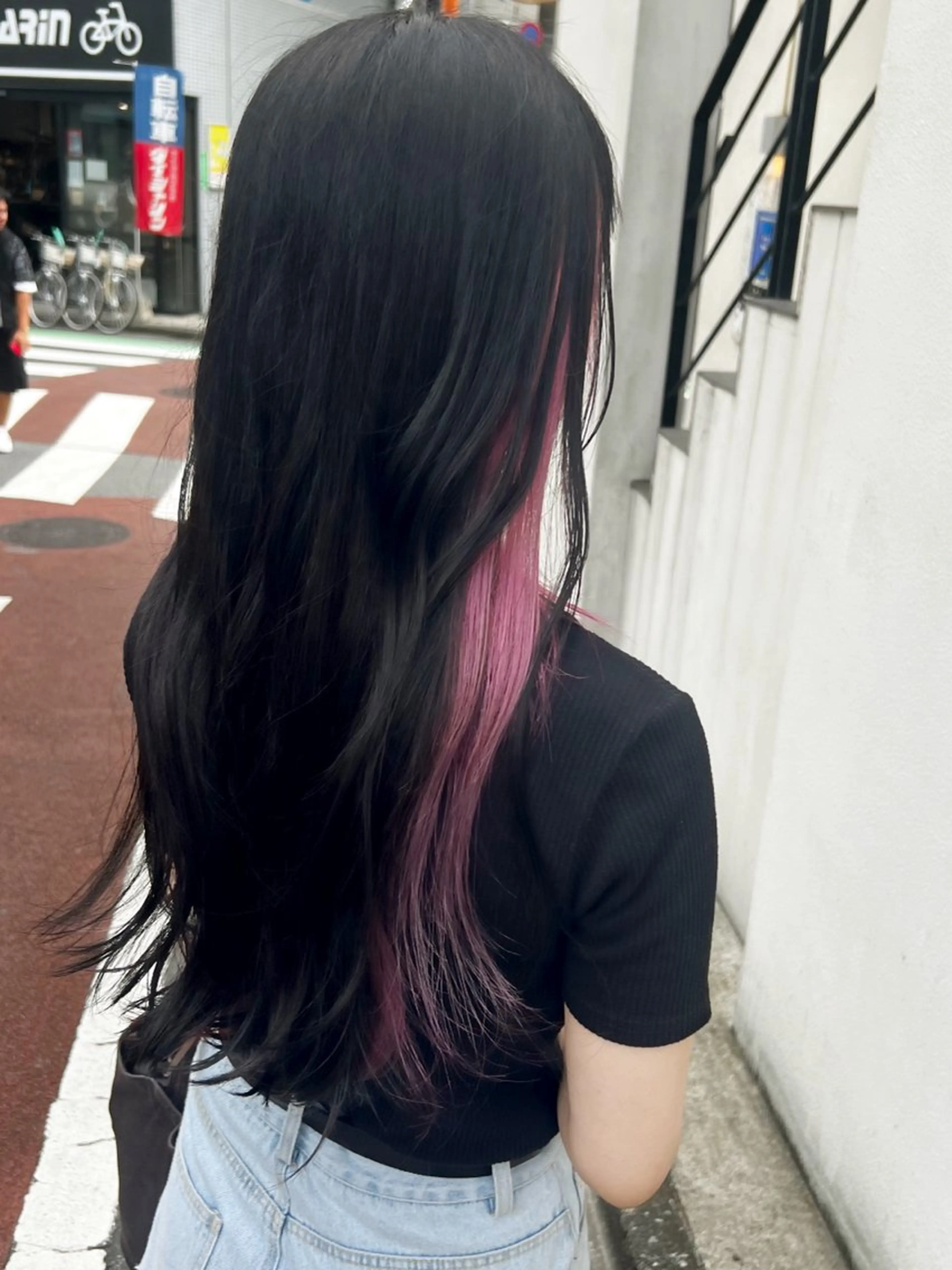 ロング カラー ヘアカラー トリートメント 透明感/血色カラー/ 似合せレイヤー/ゆいのヘアスタイル