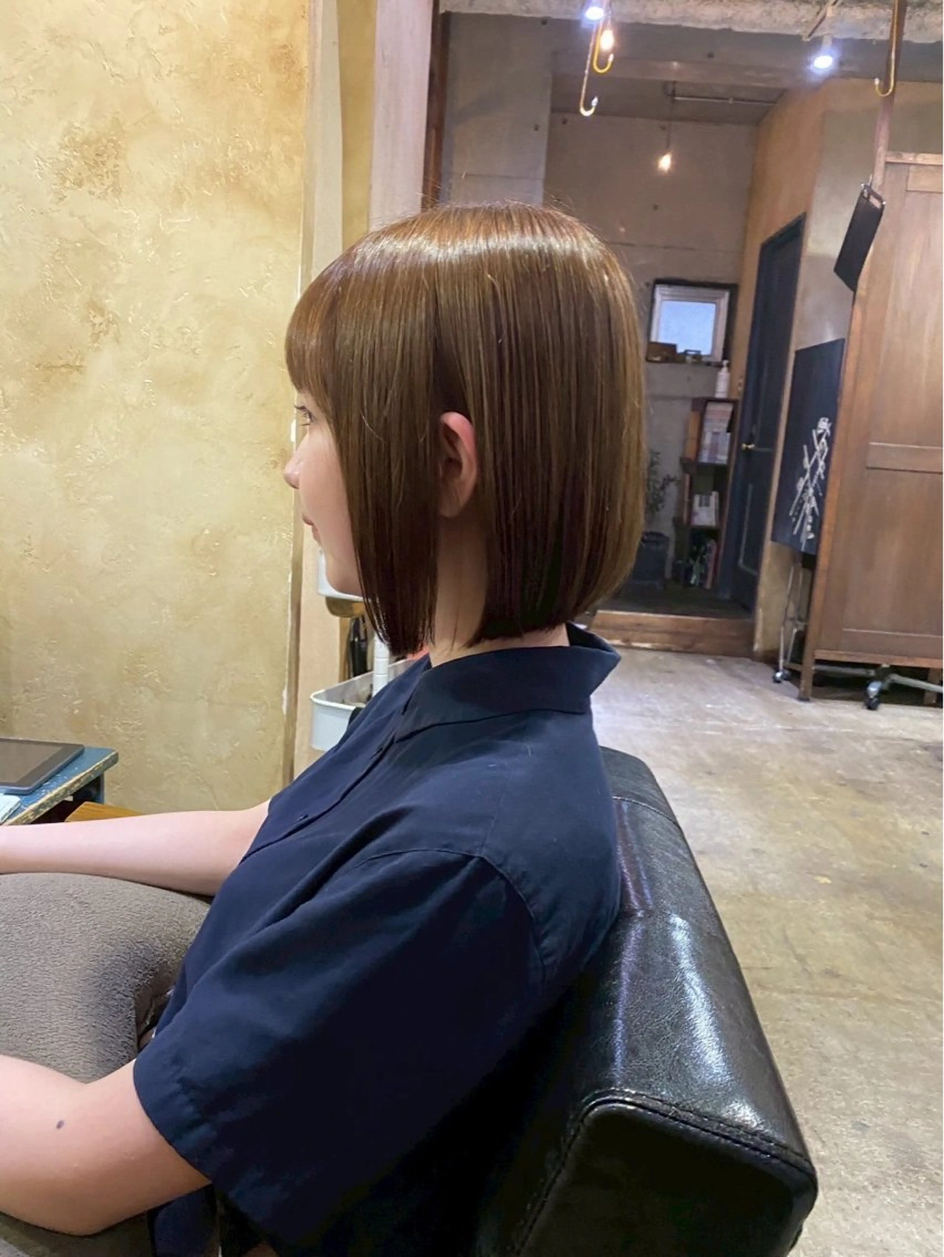 ショート トリートメント カット ヘアカラー トリートメント Cadre新小岩🫧 栗原葵のヘアスタイル