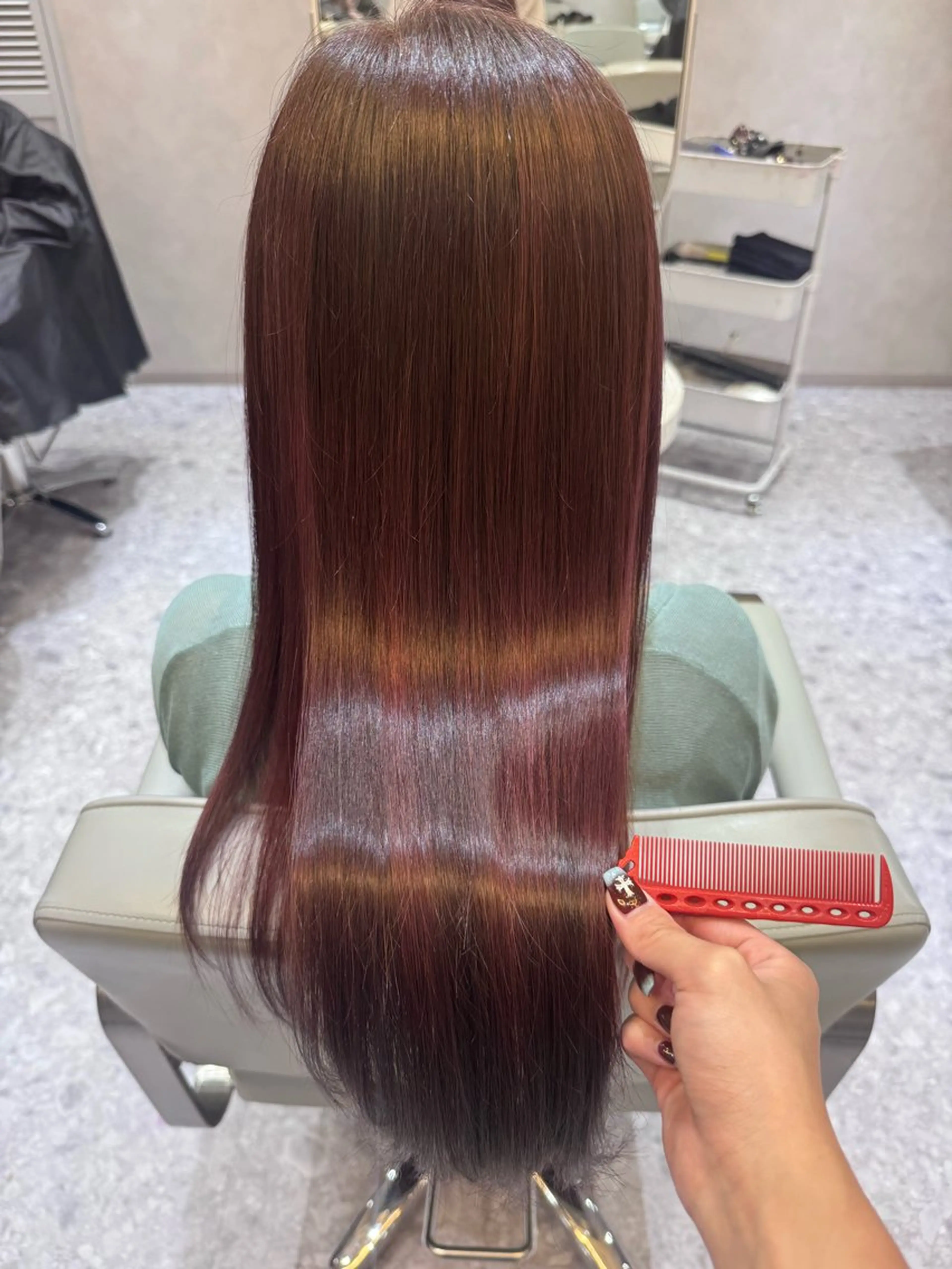 premium髪質改善トリートメント¥10900の写真