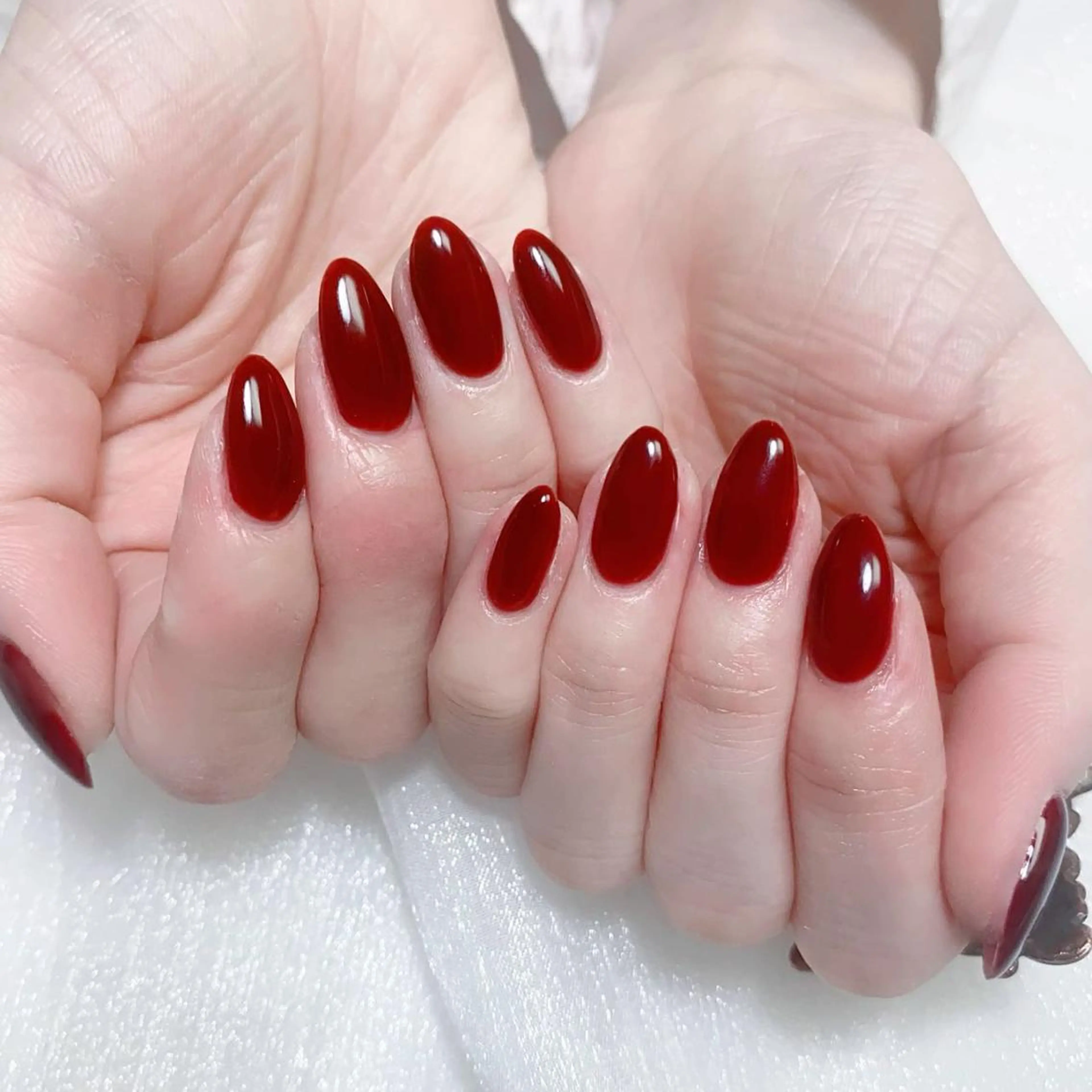 メンズ ネイル ワンカラーネイル ハンドネイル NAILサロン 木にいるのネイルデザイン