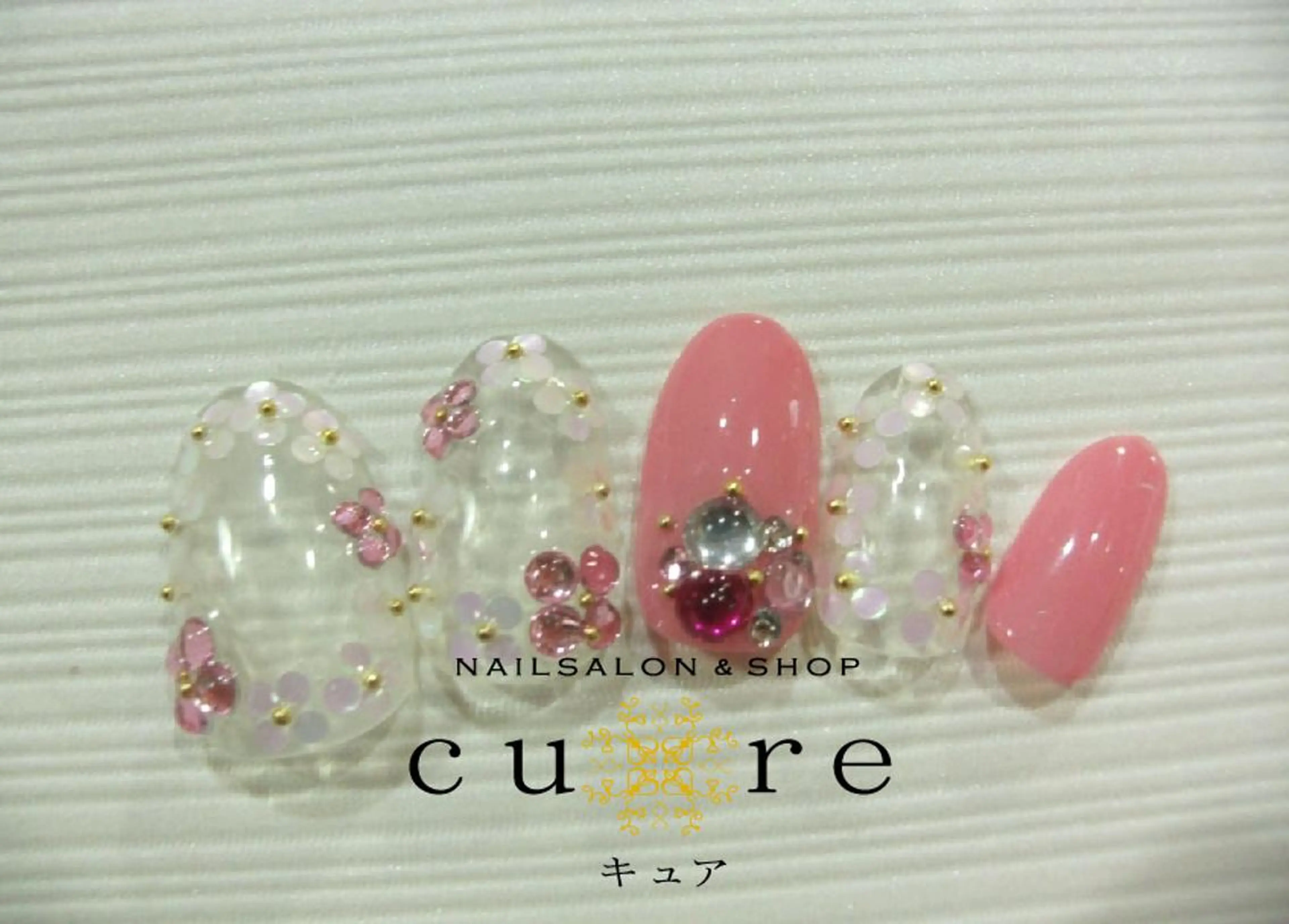 ネイル ジェルネイル ネイルサロン Cureのネイルデザイン