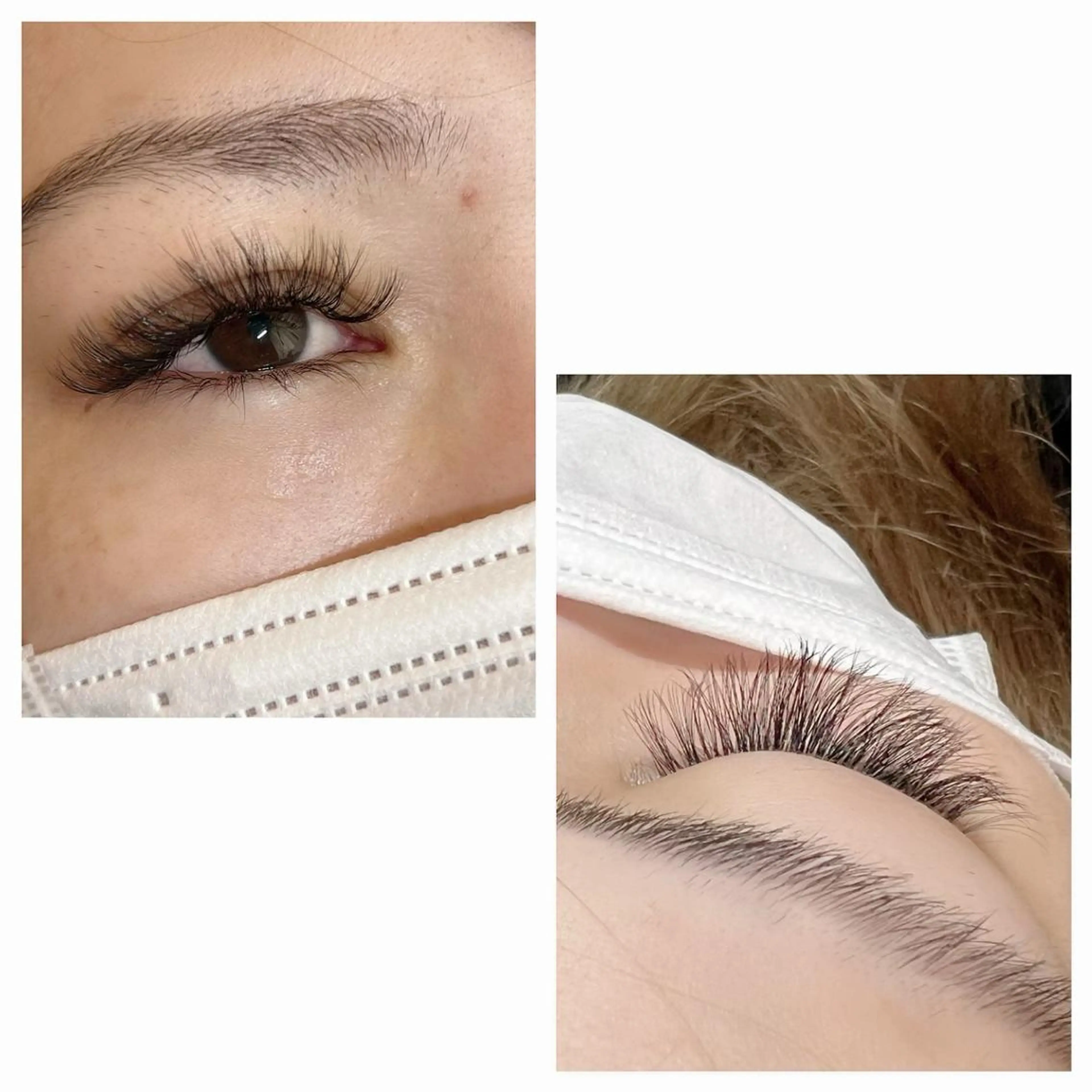 マツエク・マツパ キュート Dカール KA NAのマツエク・マツパデザイン