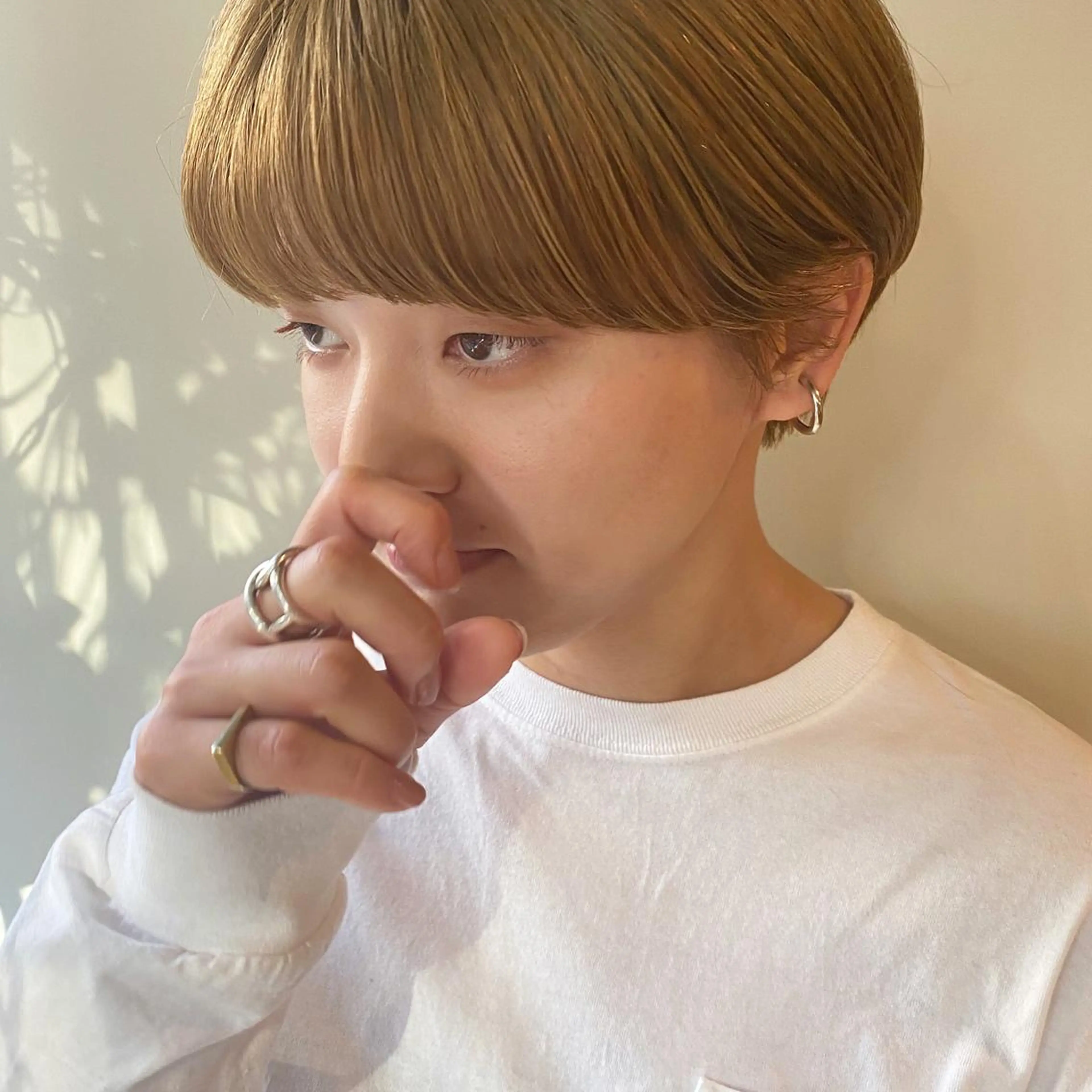 ショート カラー ヘアアレンジ ショートヘア GIVET (ジヴェ)所属・撮影モデル募集 🦋soemikaのヘアスタイル