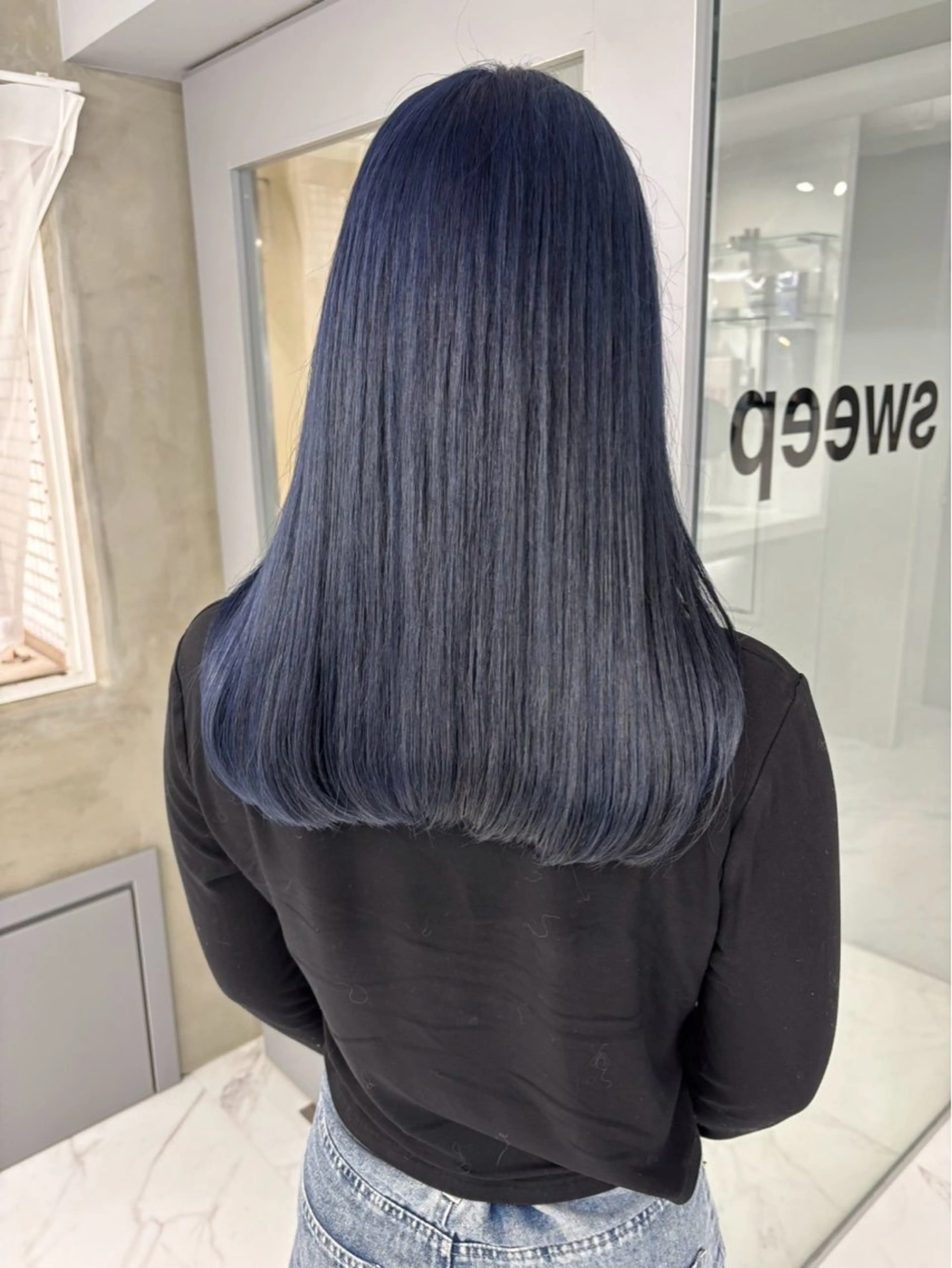 ロング カラー ヘアカラー トリートメント cocoro /ボブ/艶カラーのヘアスタイル