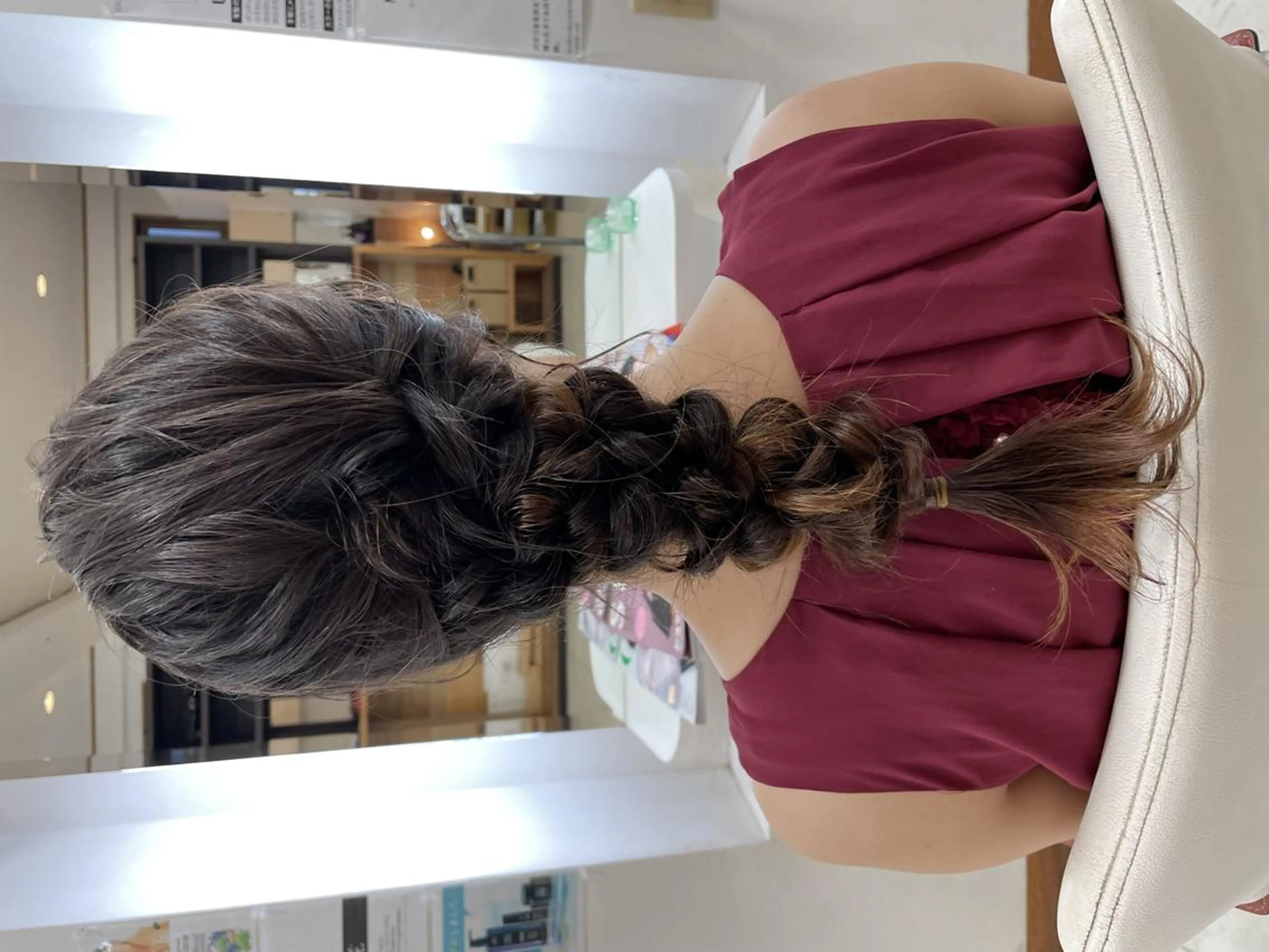 ヘアアレンジ ヘアセット Hair VERDEのヘアスタイル