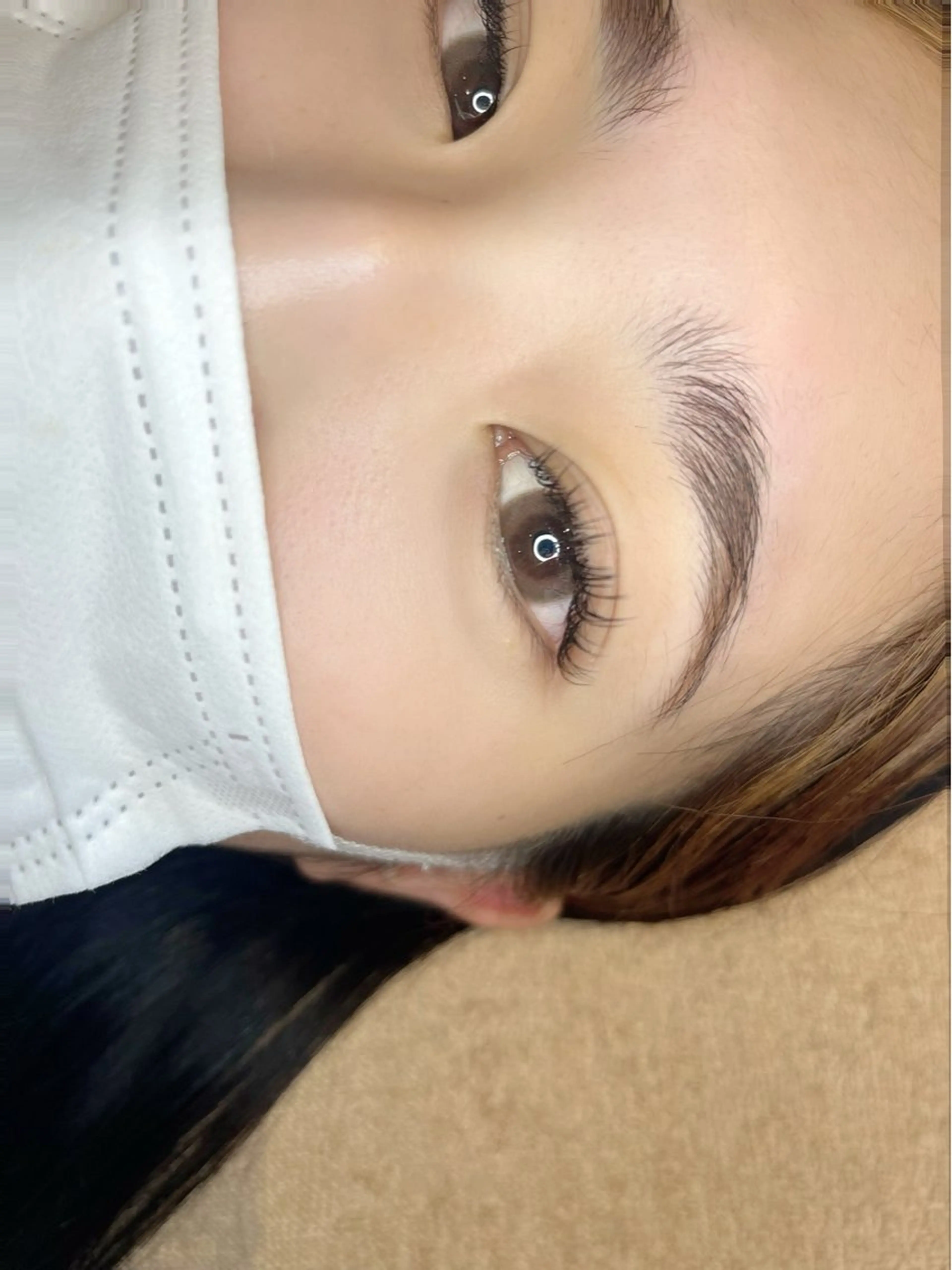 ハイブリッドエクステ​〜​100本までプラス束感コーティング付き　［オフ込み］の写真