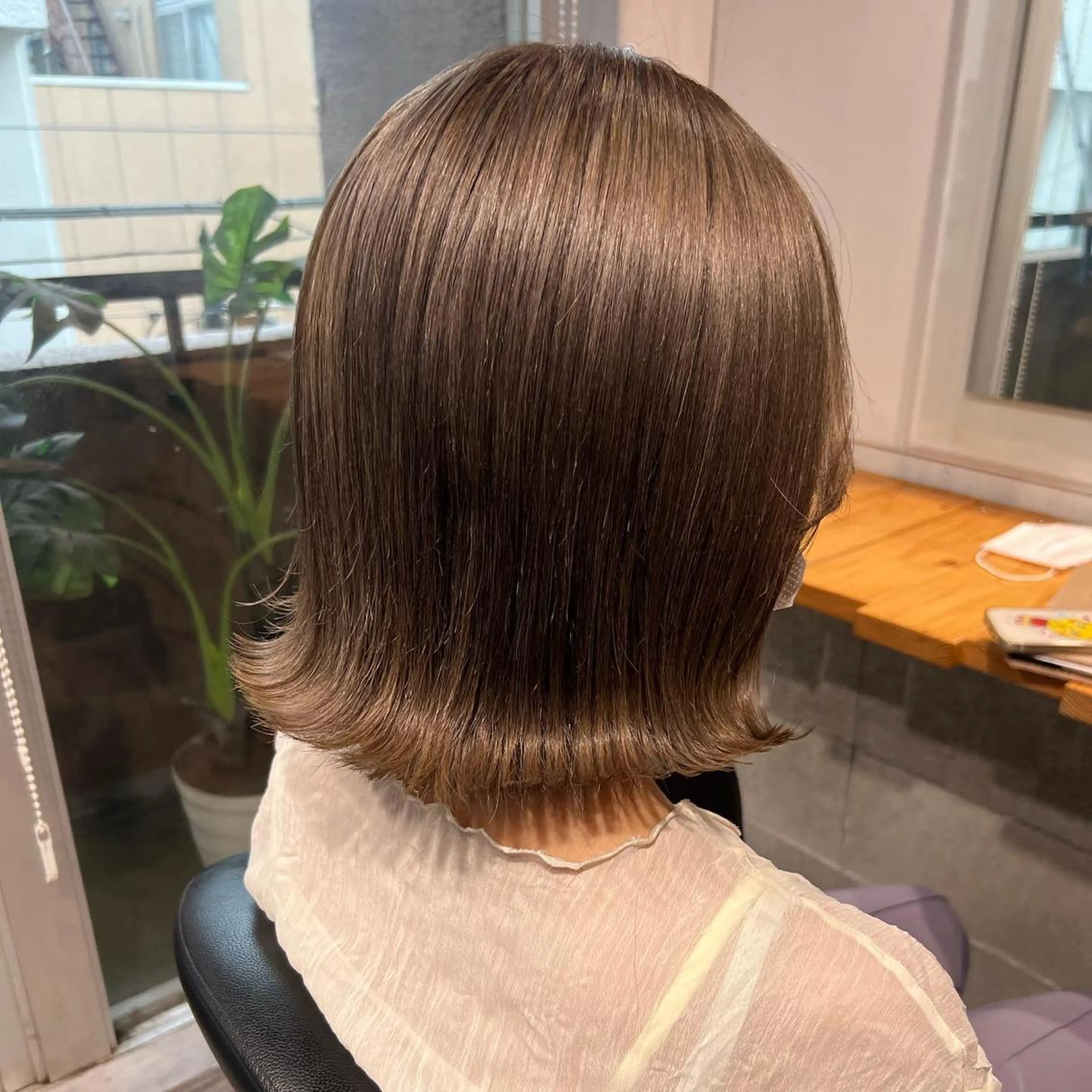 ミディアム メンズレディース お任せください伊織のヘアスタイル