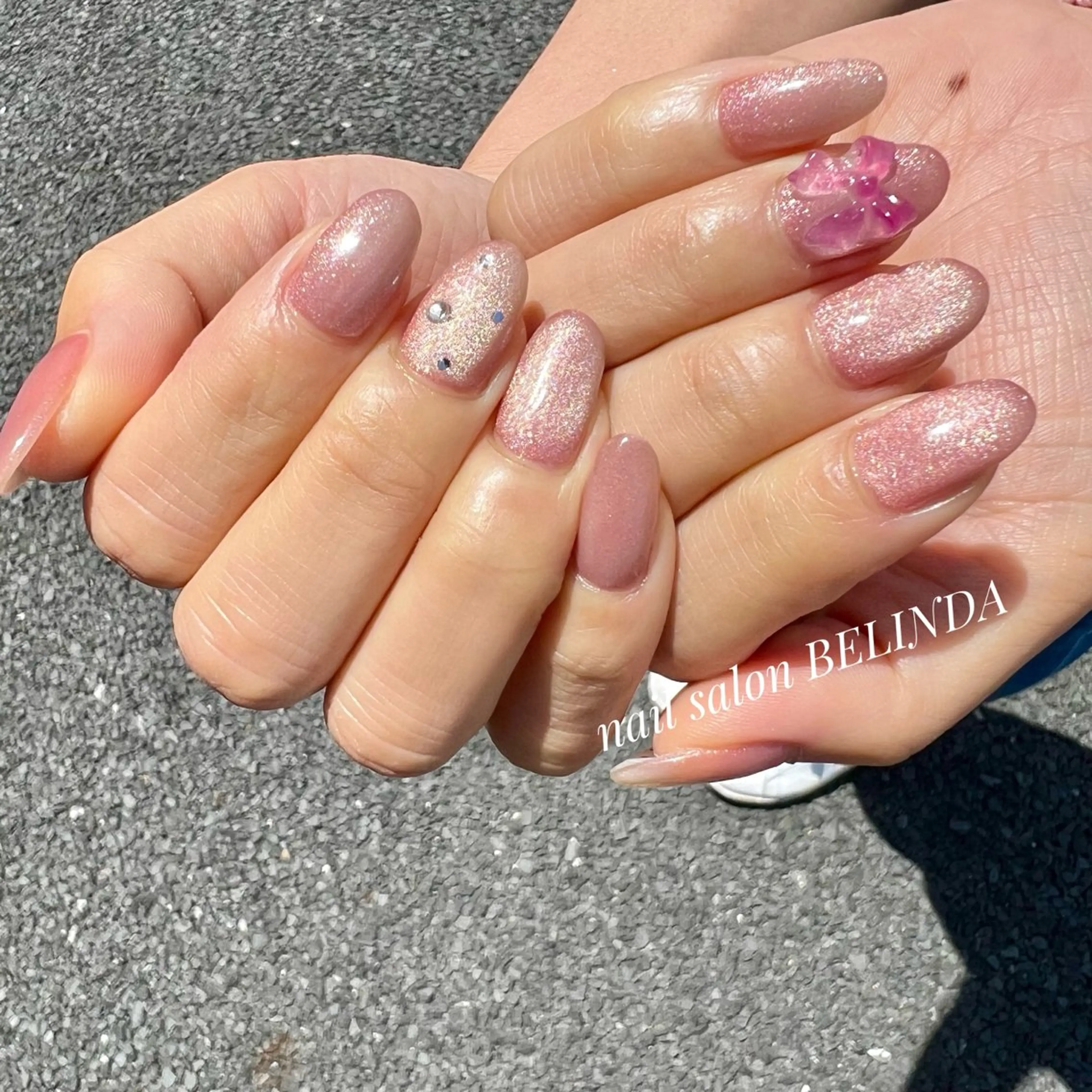 ネイル マグネットネイル ハンドネイル 毛利 ゆりあのエステ・リラクイメージ