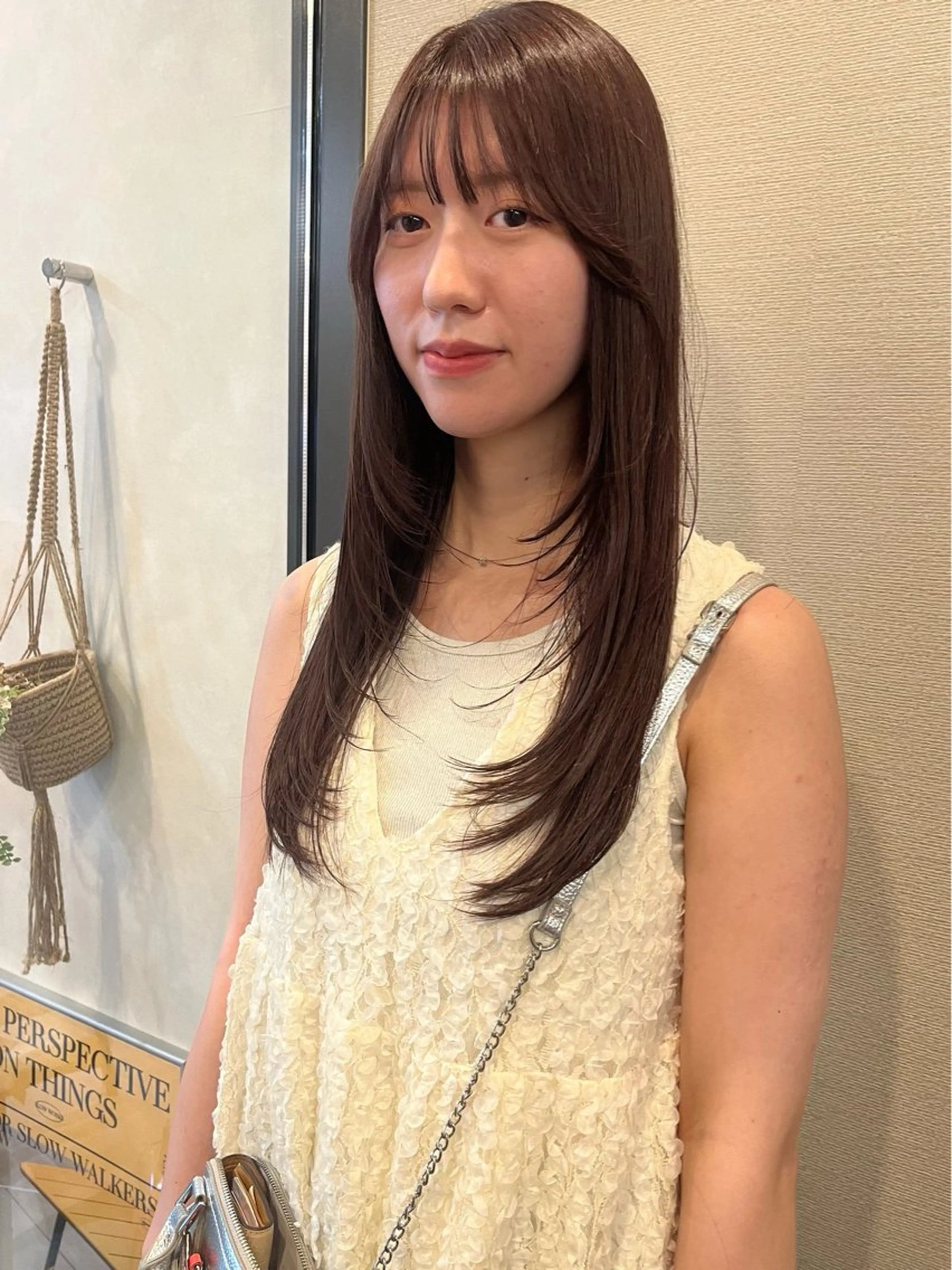 ロング カラー カット ヘアカラー トリートメント 髪質改善/レイヤー/ ボブ/磯野史歩のヘアスタイル