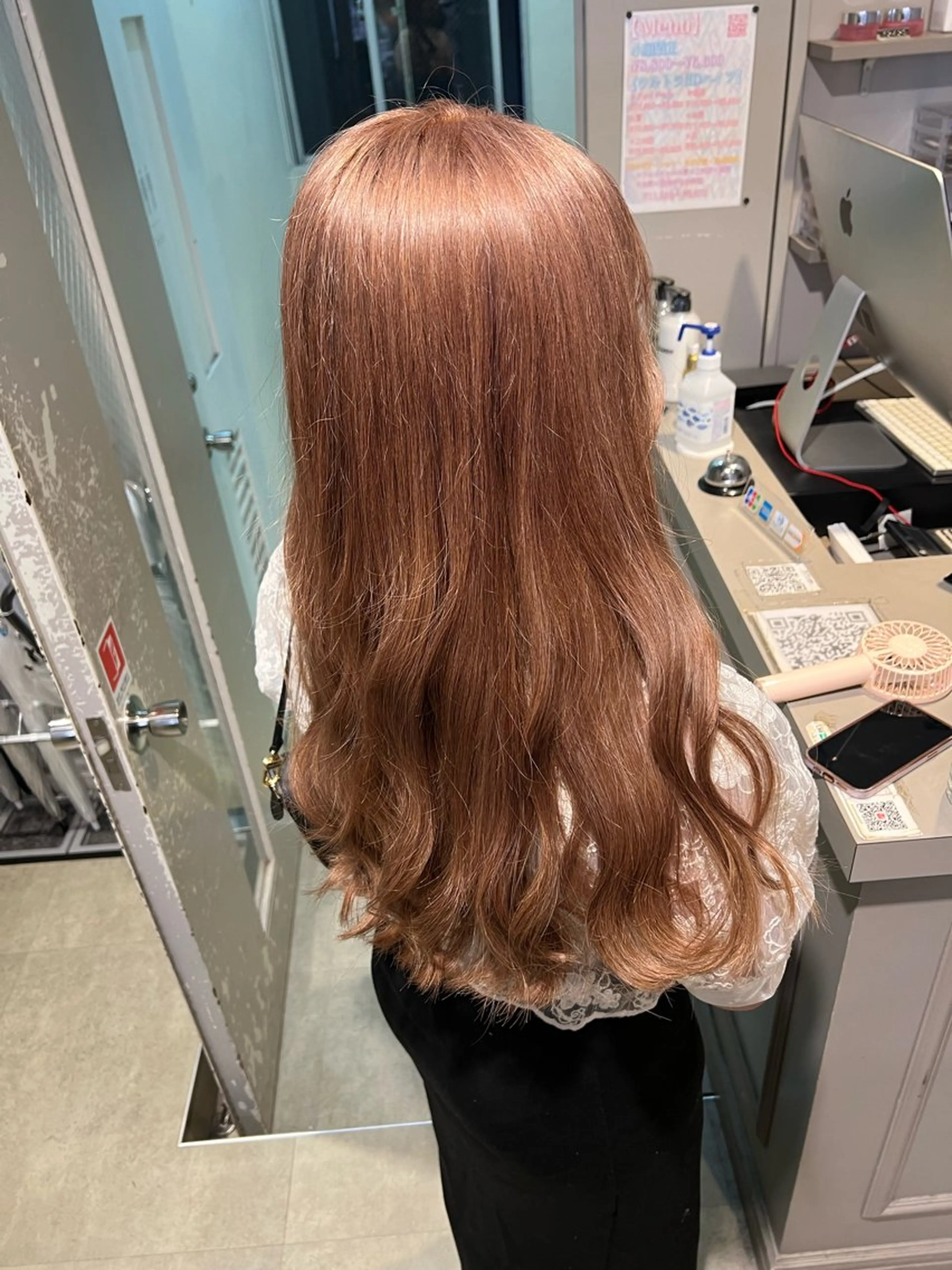 ロング カラー ヘアカラー 韓国レイヤーカット /REIのヘアスタイル