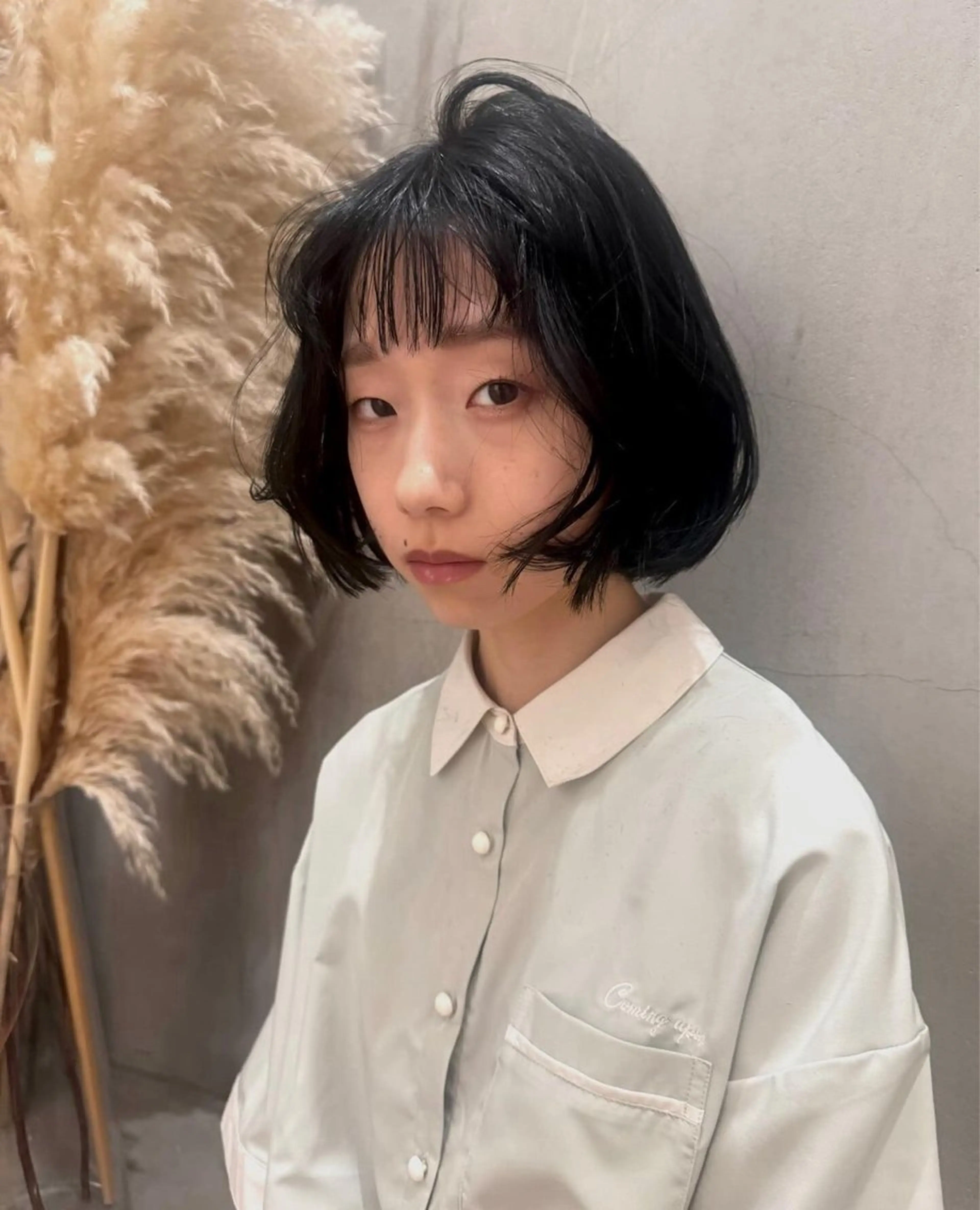 ショート 捺葵 @72tomi__のヘアスタイル