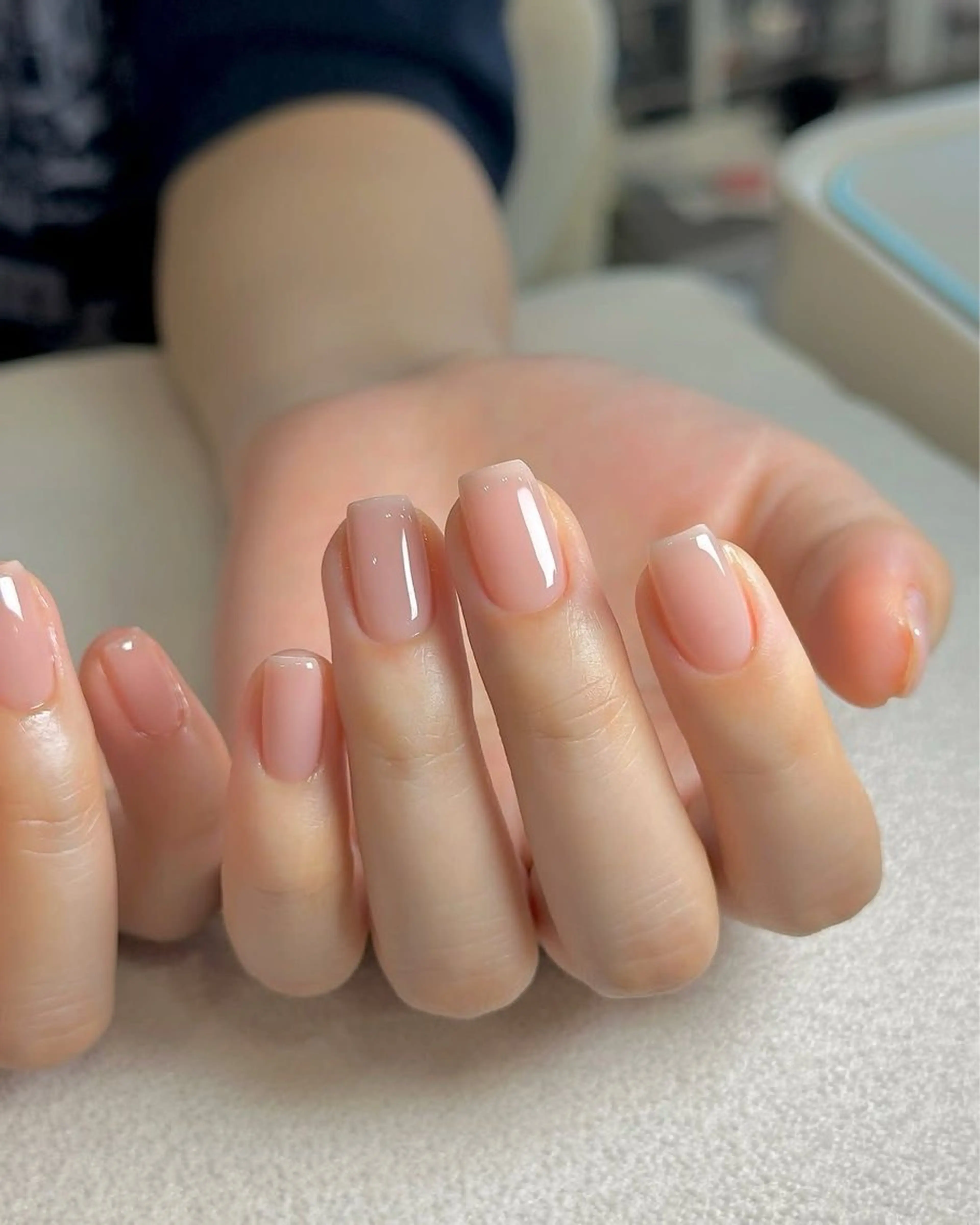 ネイル アートネイル オーロラネイル ブルー クリアネイル ジェルネイル 綾瀬 はるのネイルデザイン