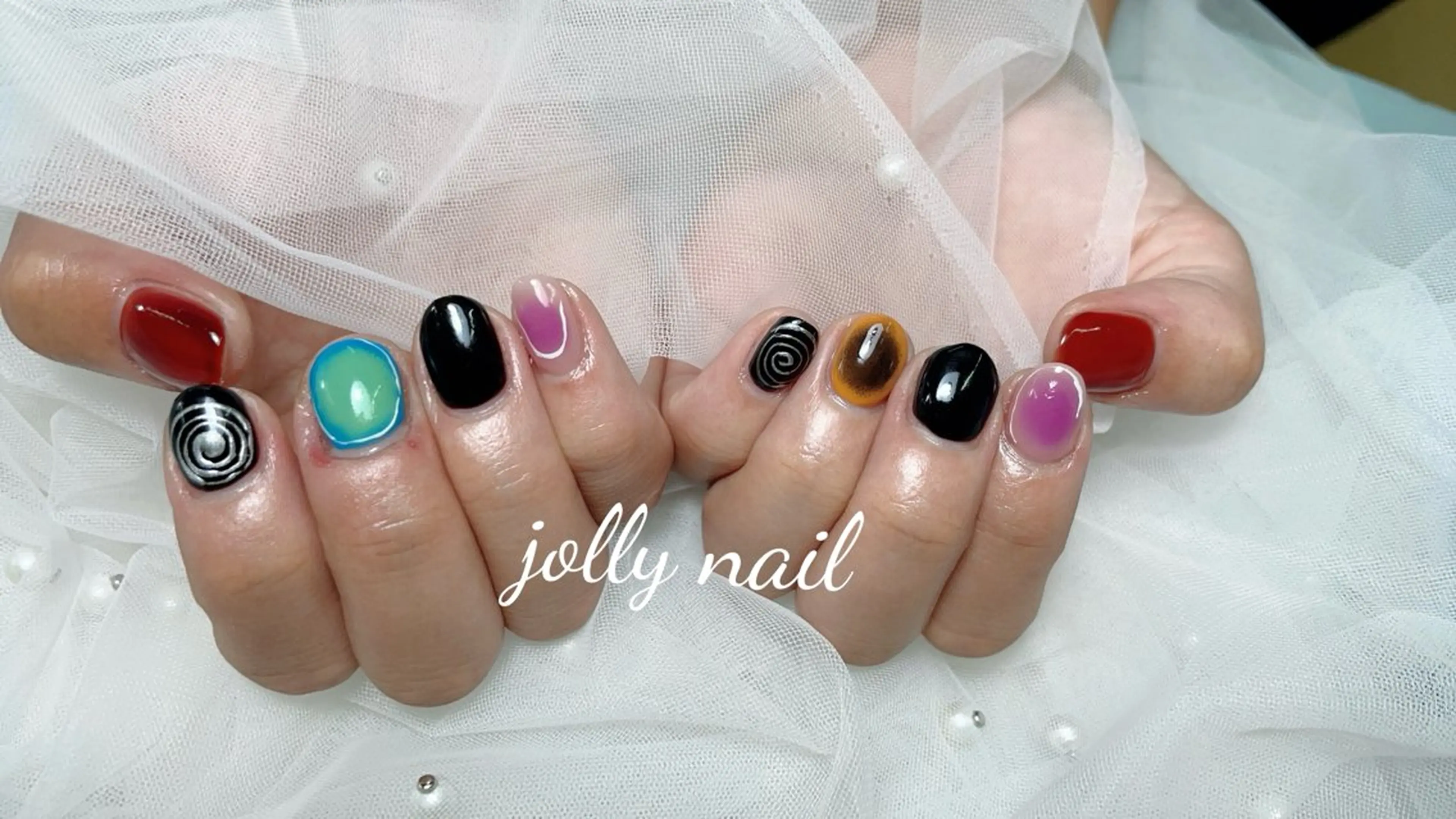 ネイル ハンドネイル Gloss nail salonジェル&長さだし専門店所属・Meri💅ジェル& チップ長さだし専門のネイルデザイン