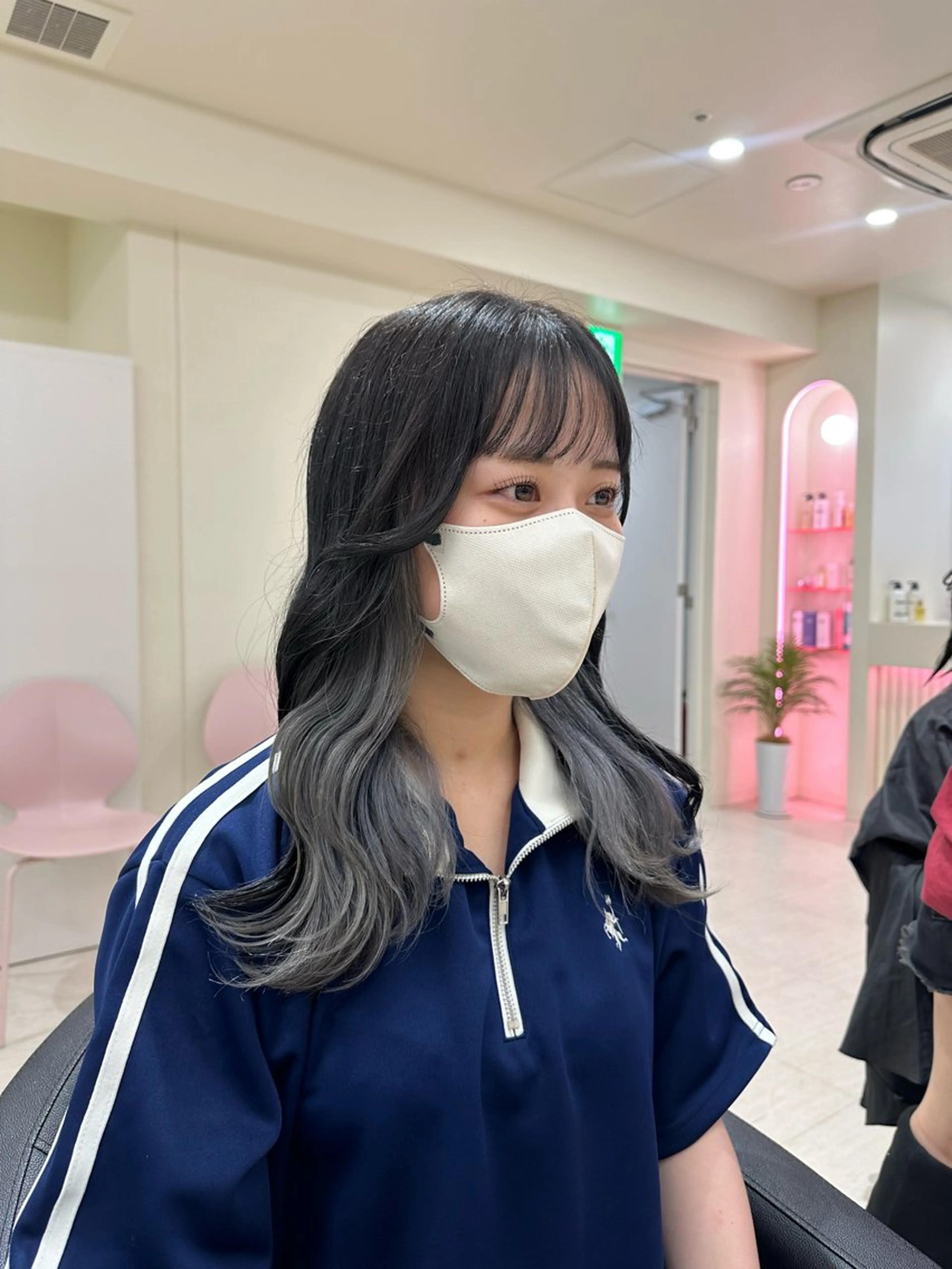 ロング カラー ヘアアレンジ ヘアカラー 🎀 yuuka🎀のヘアスタイル