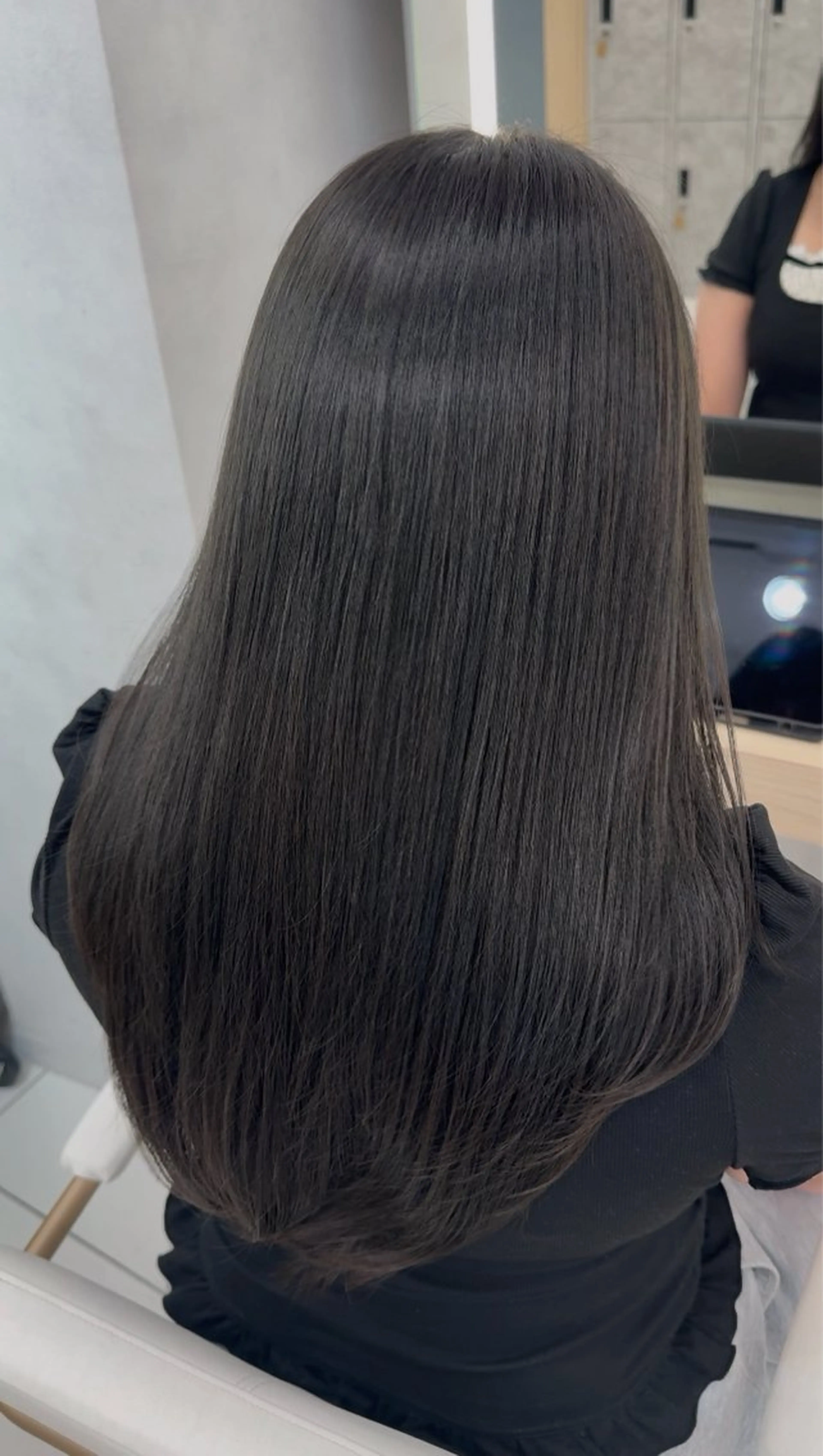 ロング カラー カット ヘアカラー トリートメント 顔まわりカット/ カラー/西野和裕のヘアスタイル