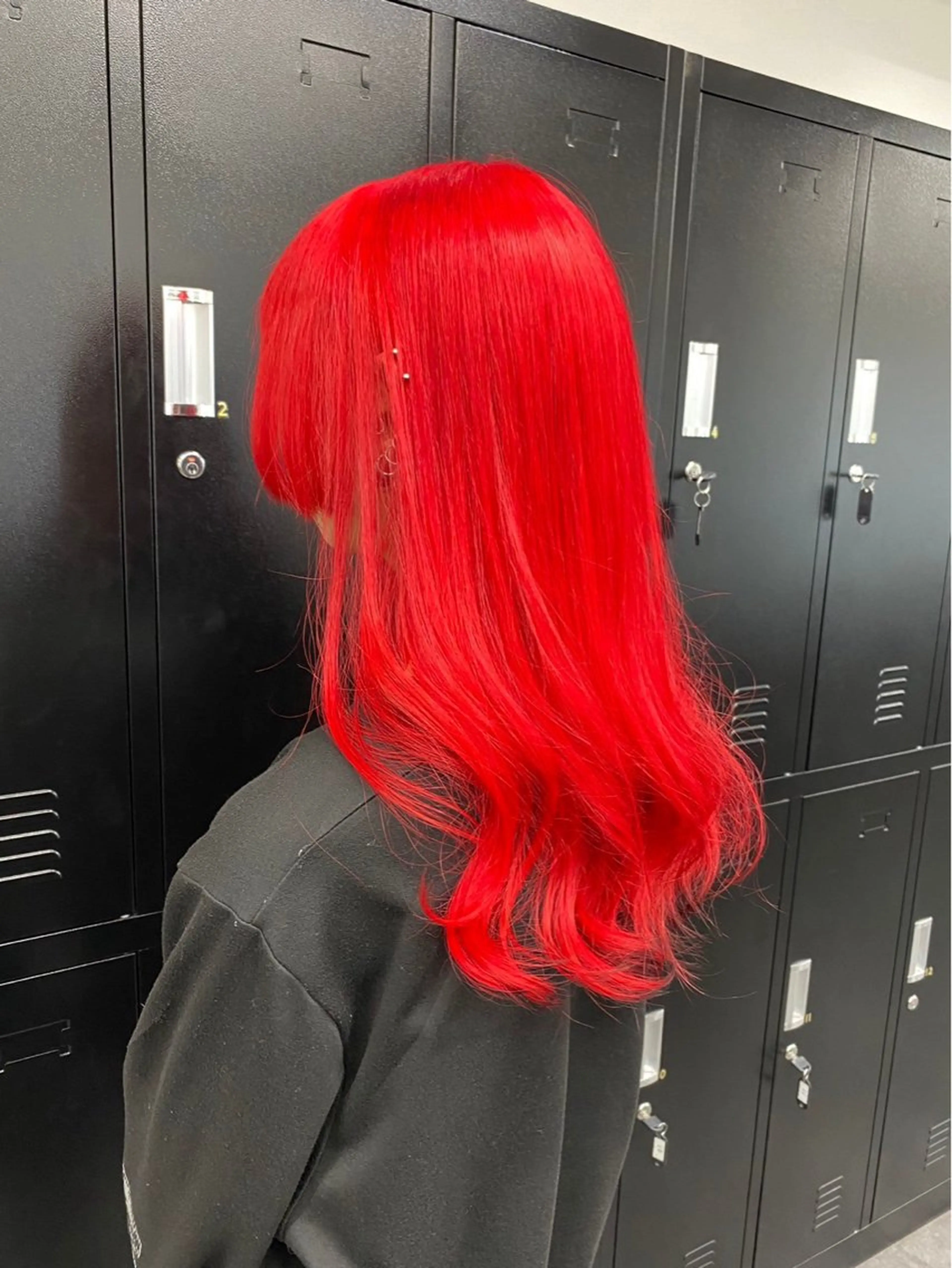 ロング カラー アッシュ バレイヤージュ ミストバング ブリーチ ブロンド ヘアカラー トリートメント 🌥️かずき🌥️ 寒色.デザイン特化のヘアスタイル