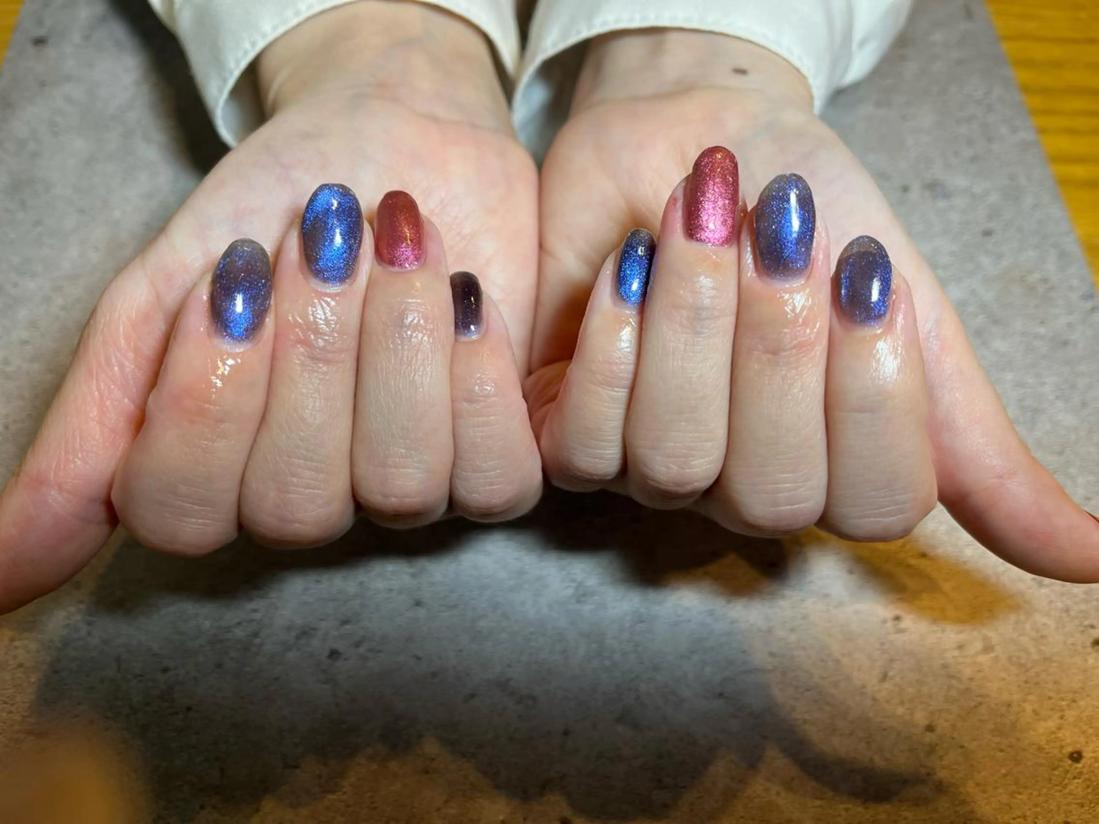 ご新規様✨オフ無料‼︎✨マグネットカラーネイル💅の写真