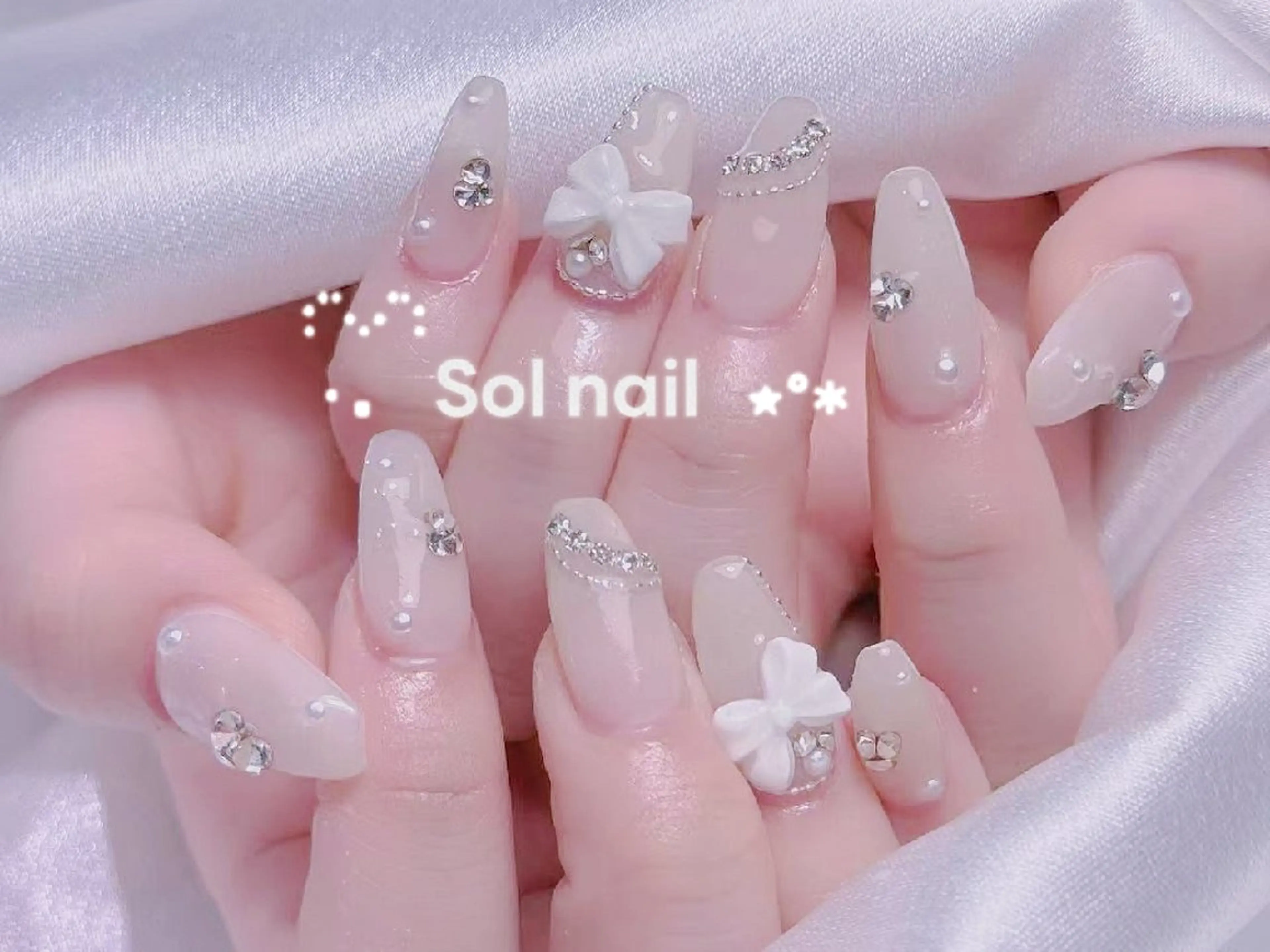ネイル ハンドネイル ハンドケア パラジェル＆フィルイン取り扱いサロンSol Nail所属・Sol Nail ミネのネイルデザイン