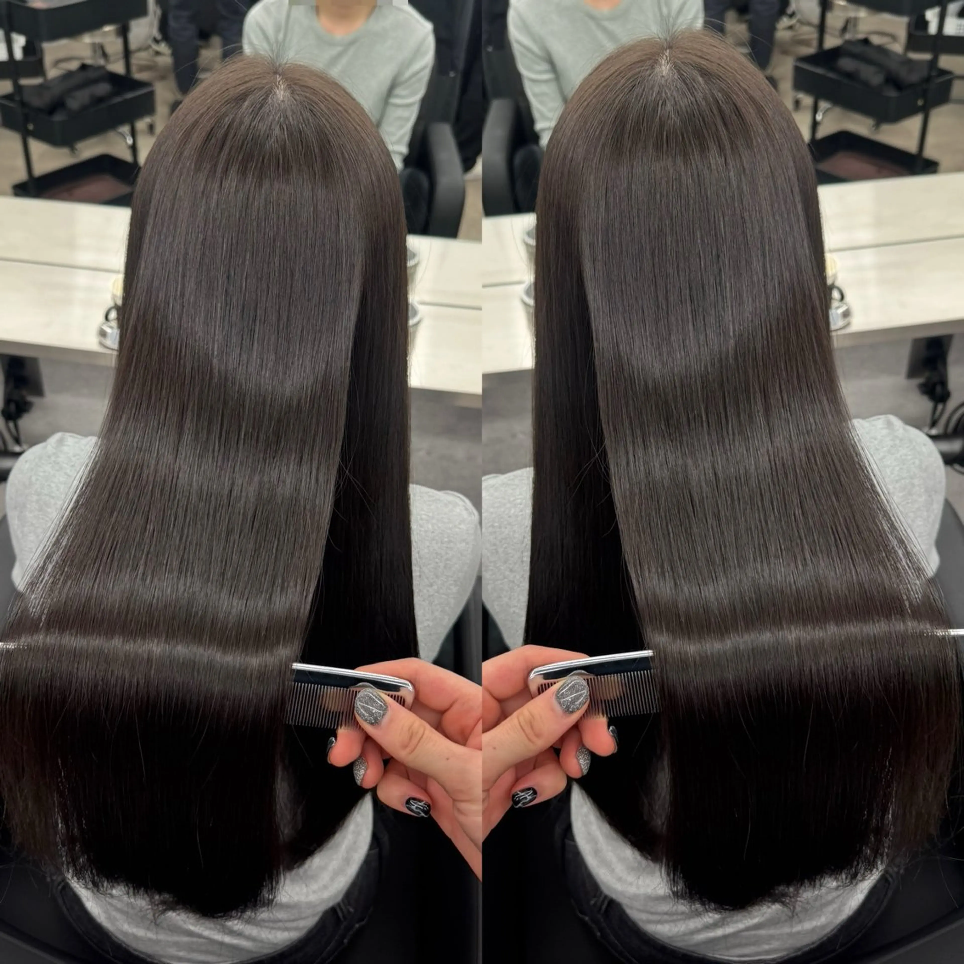 ロング カラー 髪質改善 縮毛矯正 トリートメント カット ヘアカラー トリートメント ヘッドスパ 🌈代表 🌈macotoのヘアスタイル