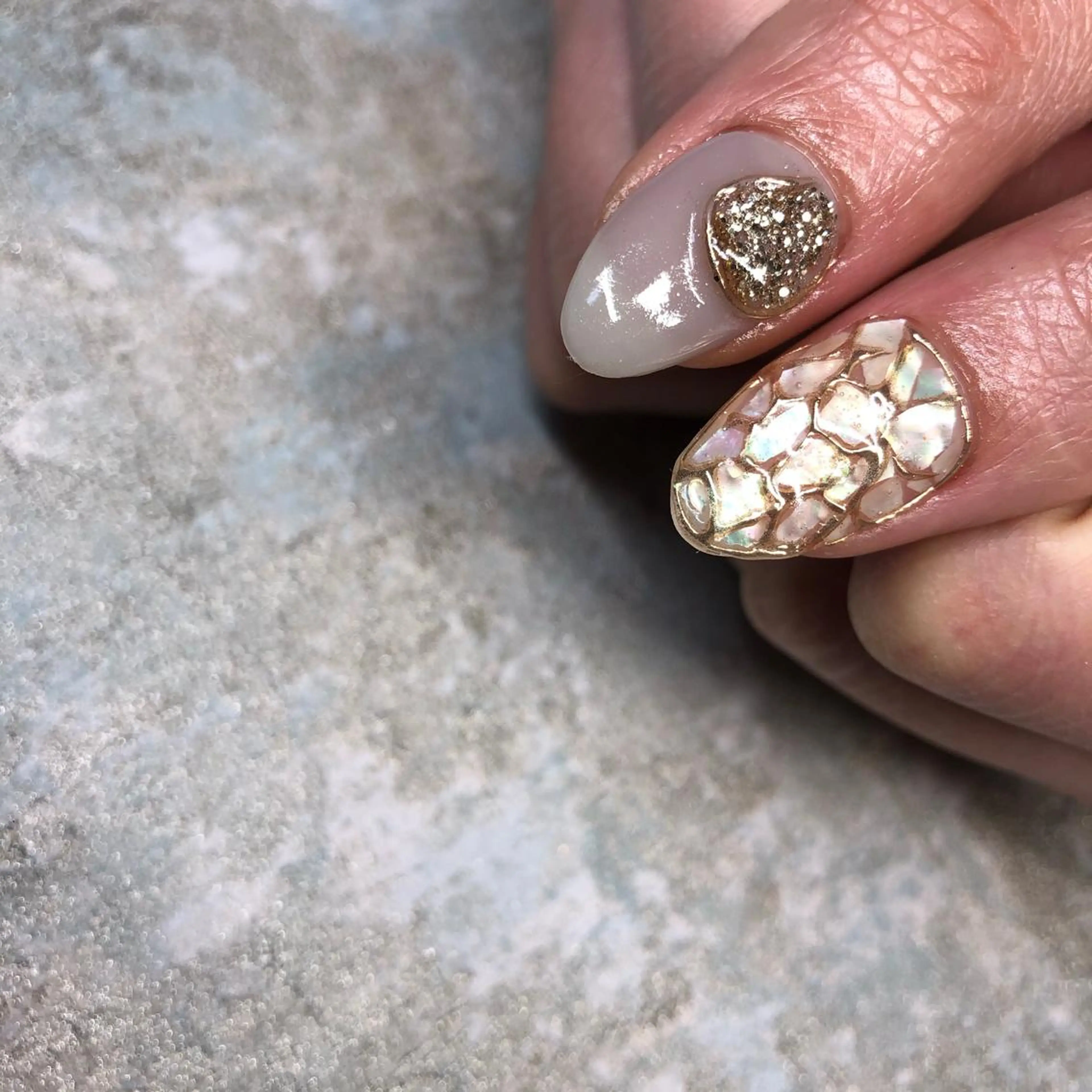 ロング カラー ヘアアレンジ キッズ ネイル マツエク・マツパ 福田 加奈のネイルデザイン