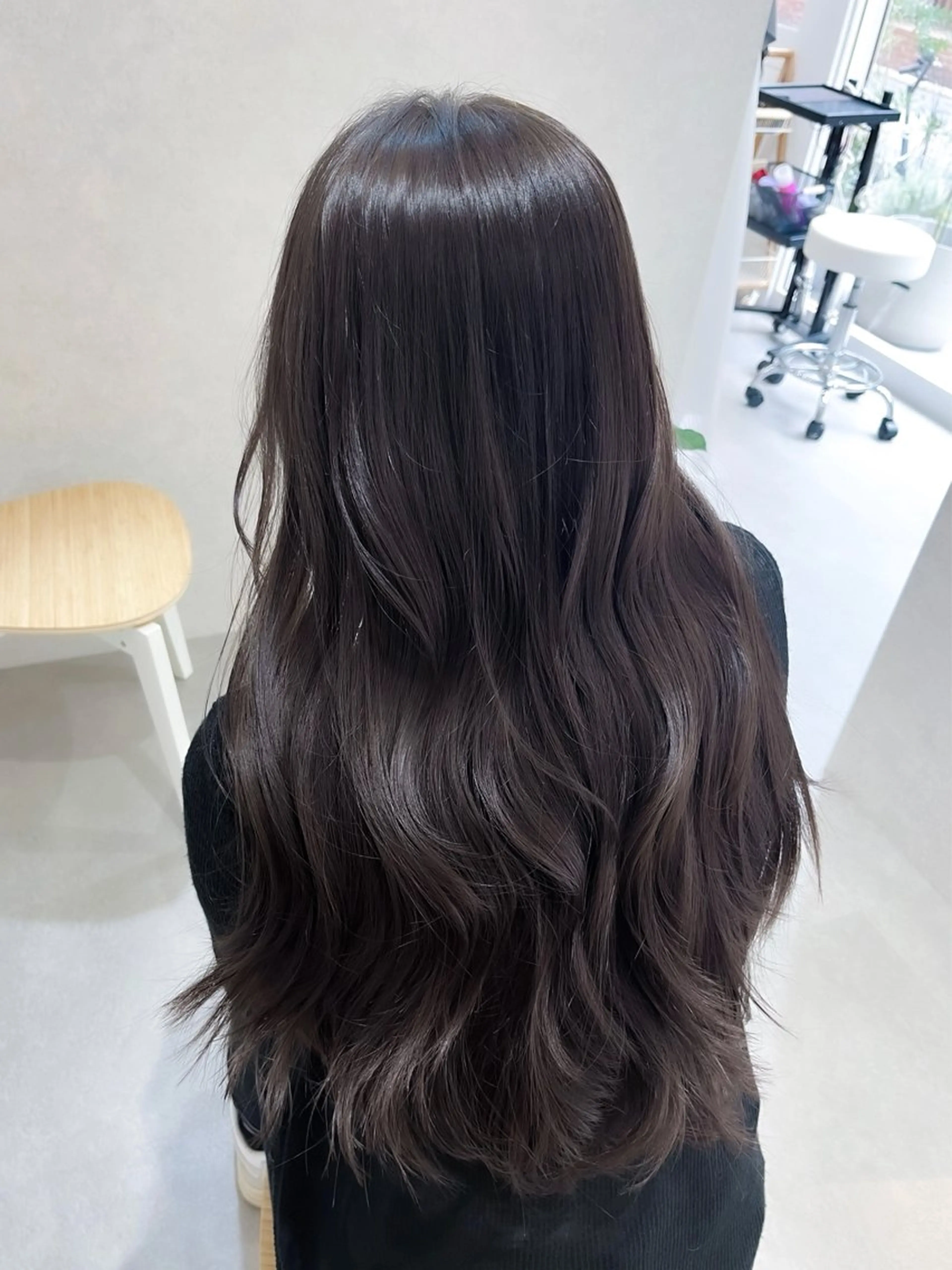 ロング カラー 透明感カラー／韓国 レイヤーmomokaのヘアスタイル