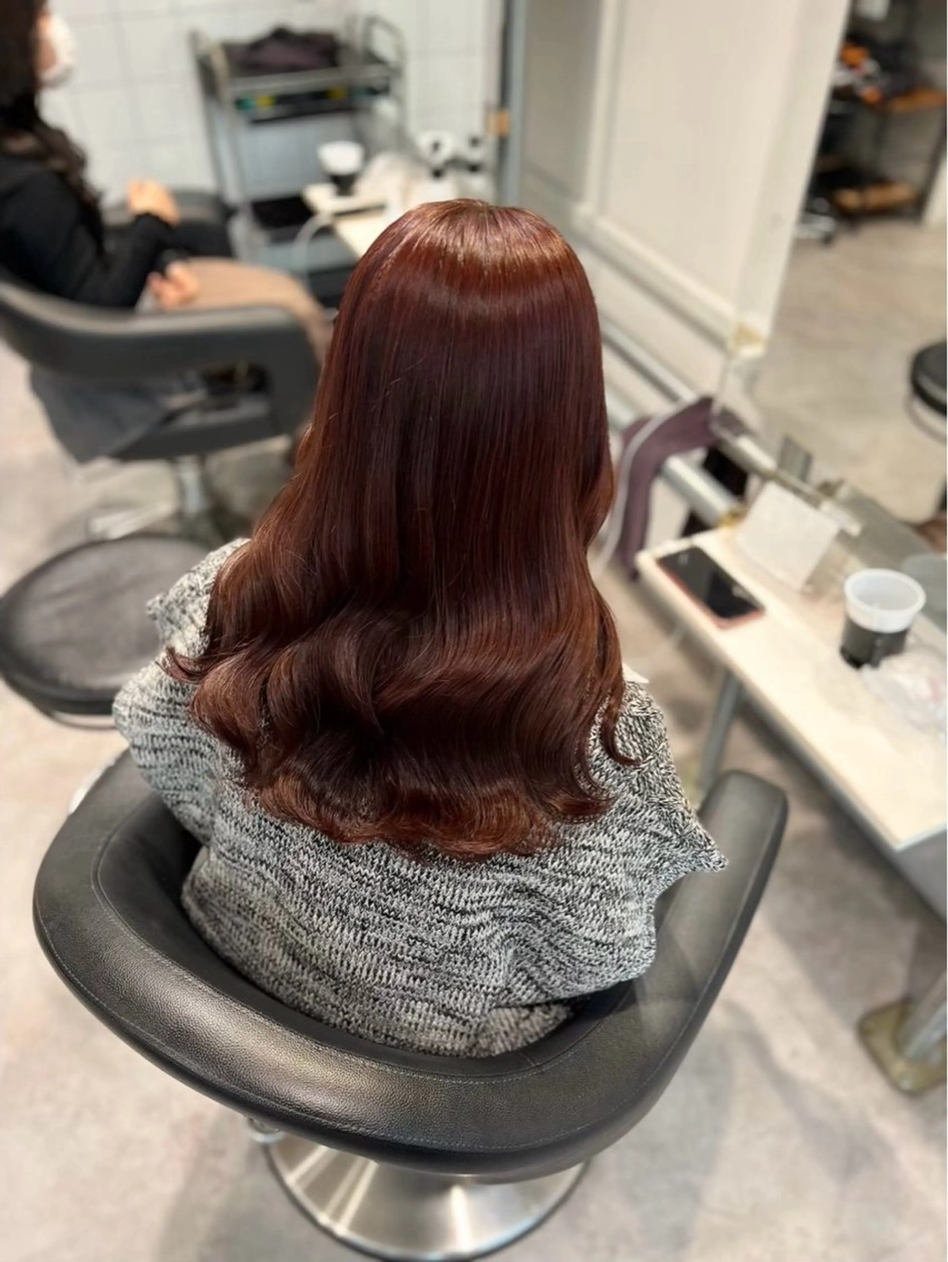 ロング カラー ヘアアレンジ メンズ特化/パーマ/ カット/カラー/るなのヘアスタイル