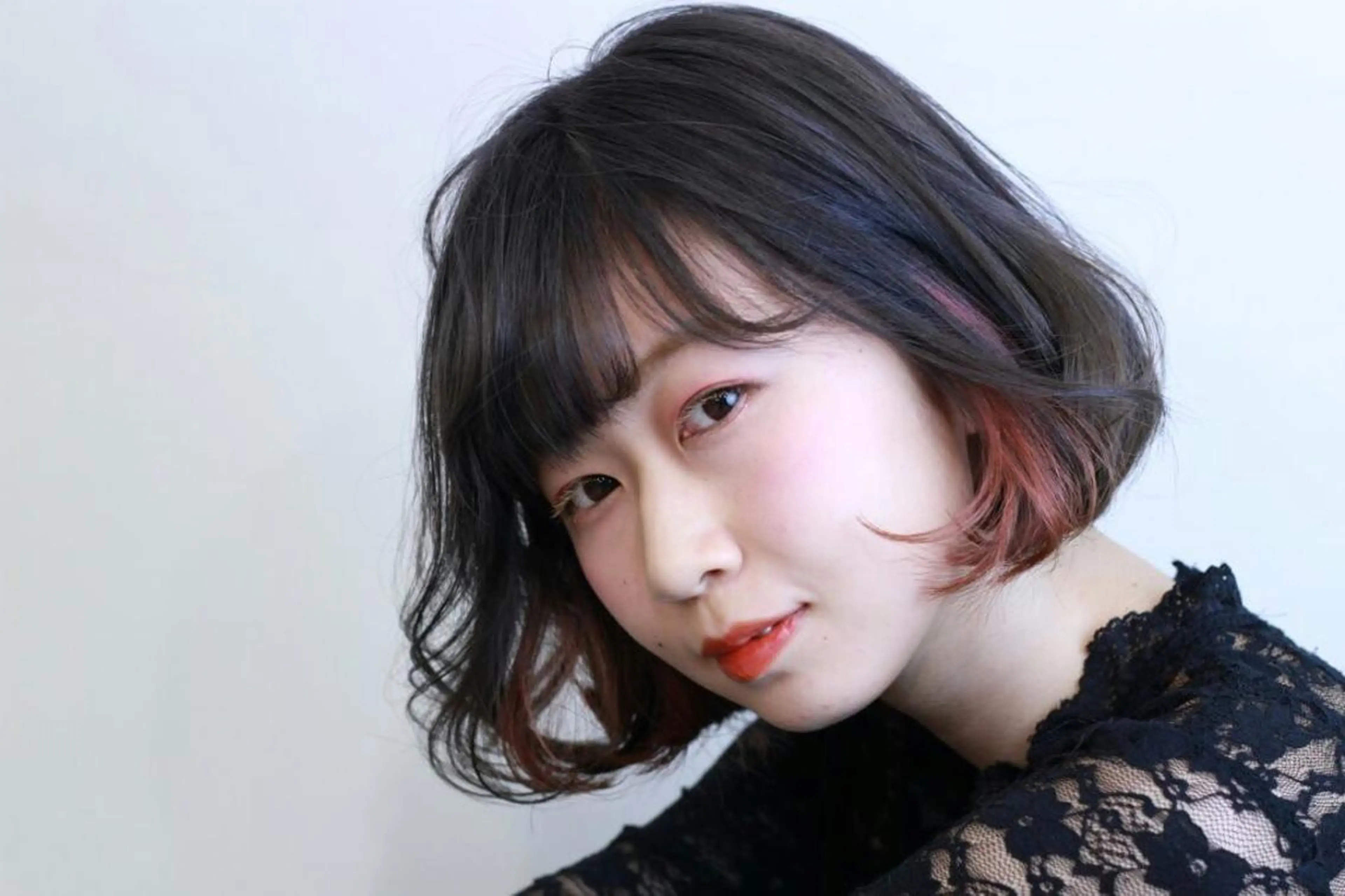 ショート アッシュ ボブ 杉若 利彦のヘアスタイル