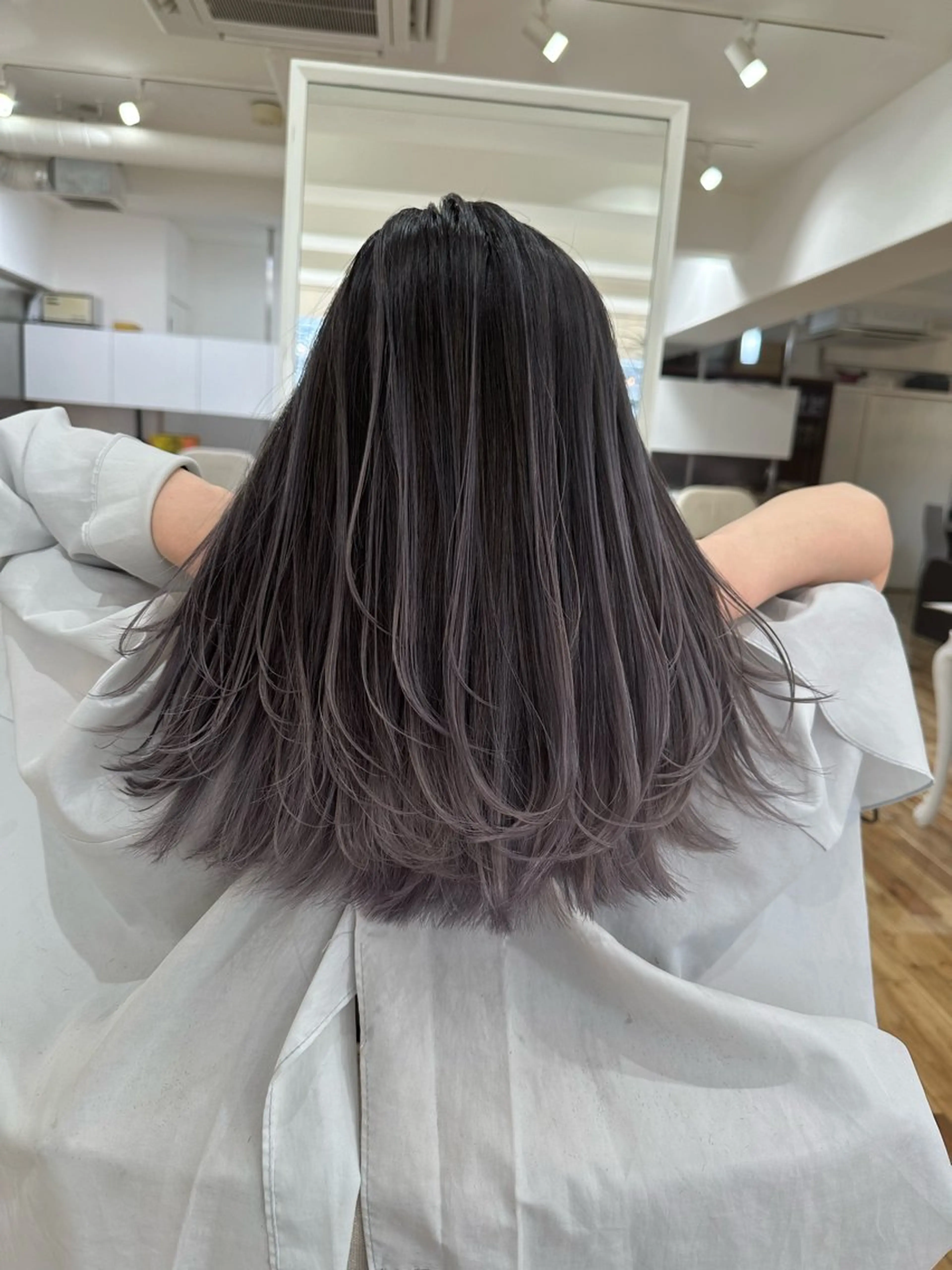 ロング カラー ヘアアレンジ カット ヘアカラー トリートメント 久米 治仁のヘアスタイル