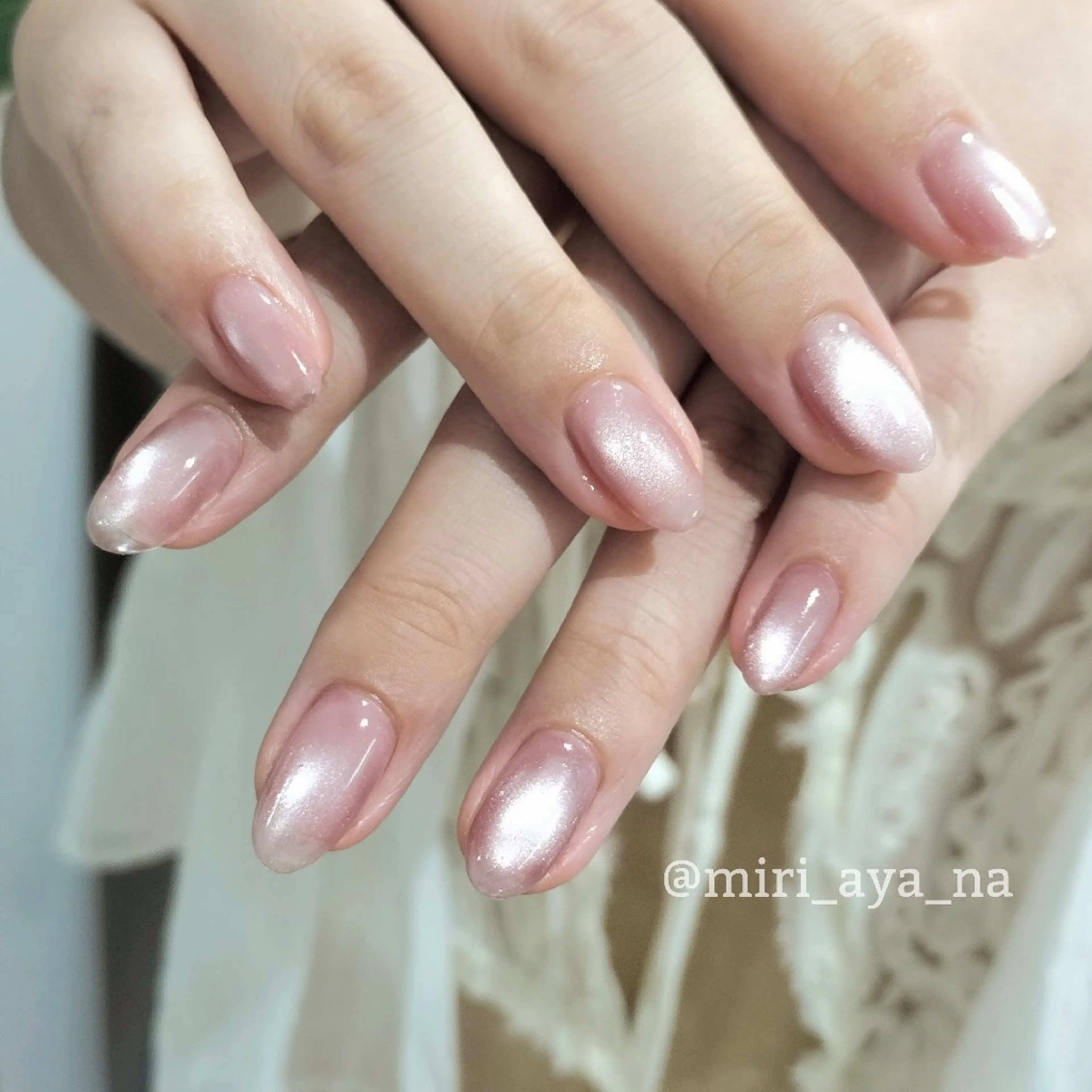 ネイル 新宿代々木/韓国系 ワンホン/aya🫧のネイルデザイン