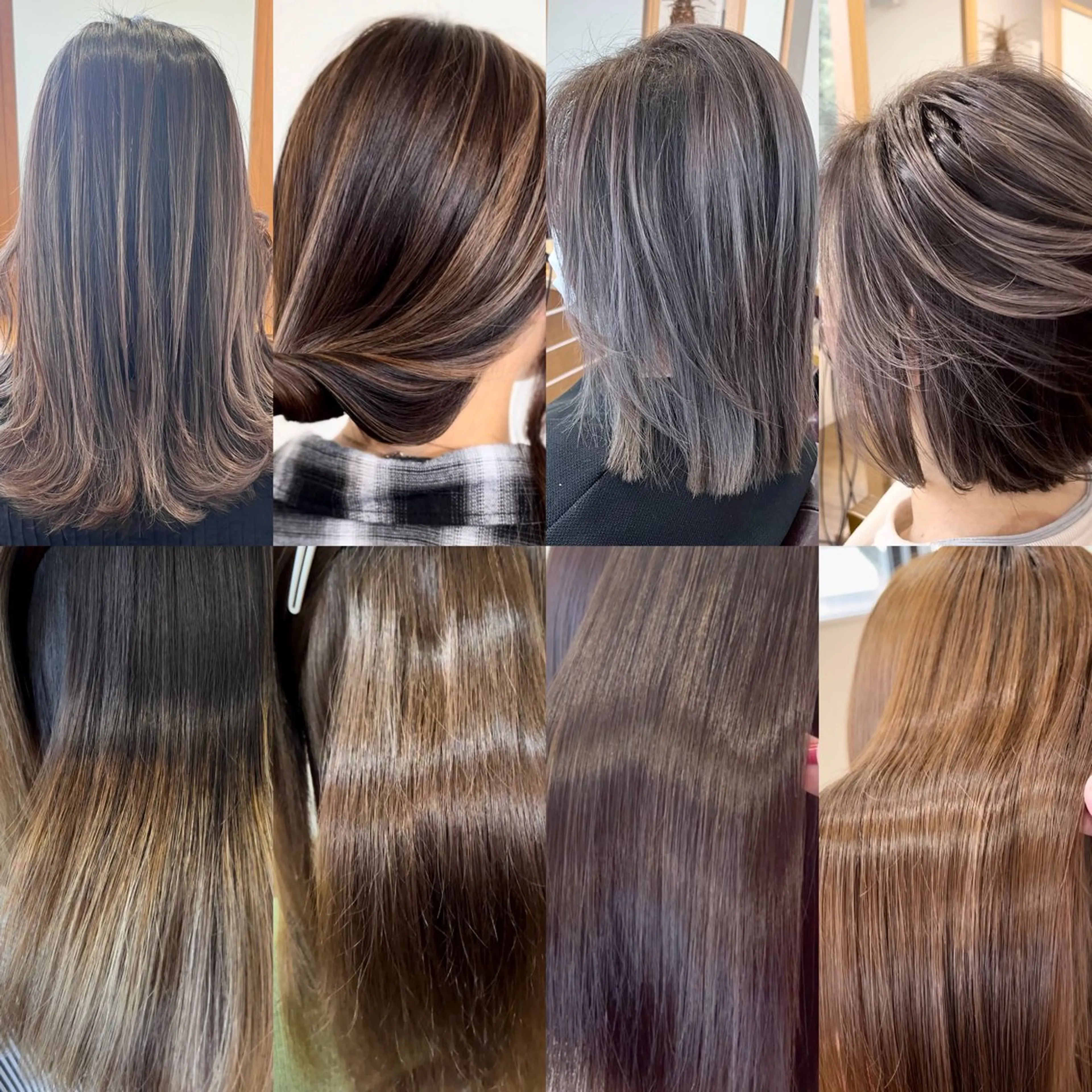 ミディアム KIZU 髪質改善 オカルト怪談のヘアスタイル