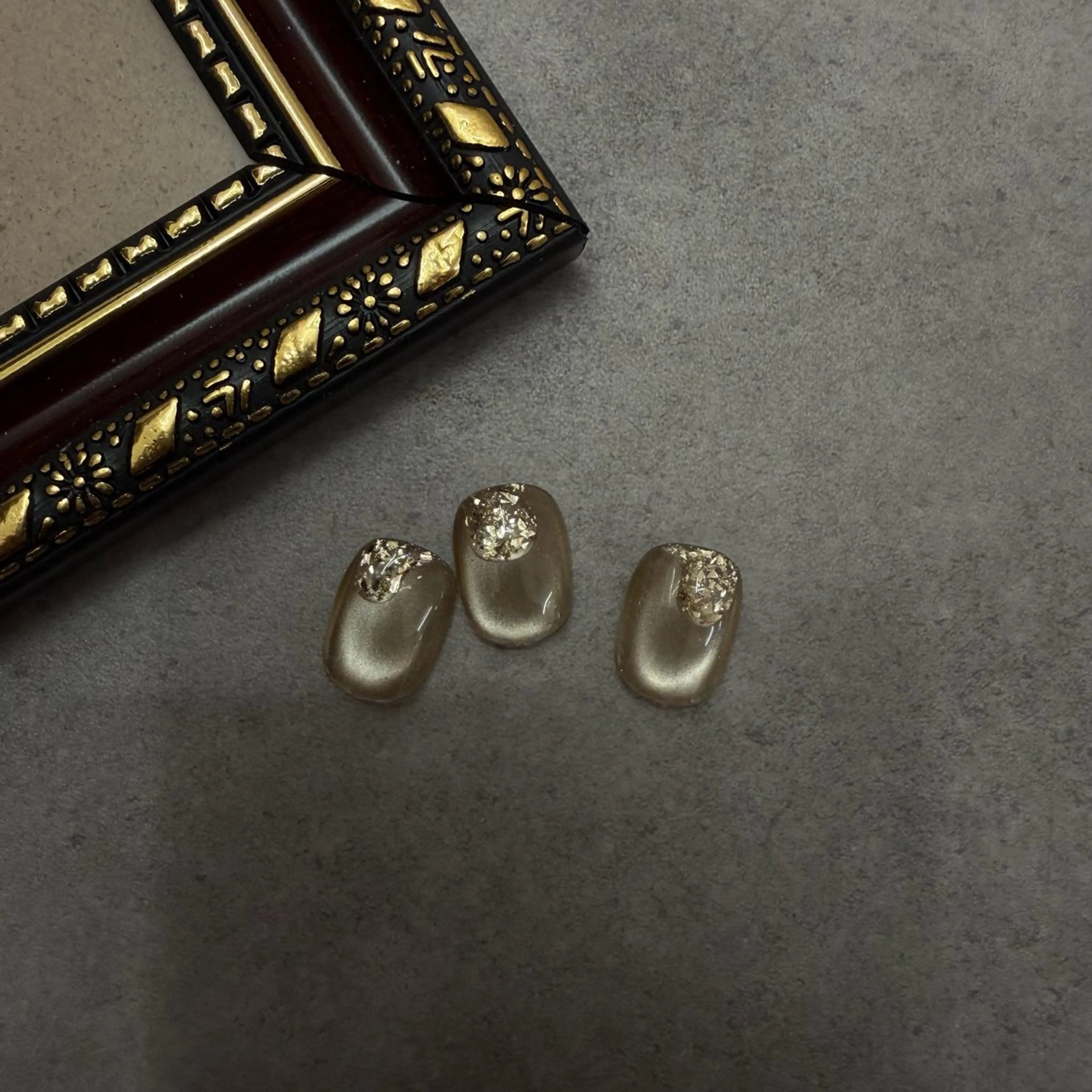 ネイル ドット ジェルネイル キラキラネイル マグネットネイル ニュアンスネイル ハンドネイル ハンドケア Bana_ Nailのその他イメージ