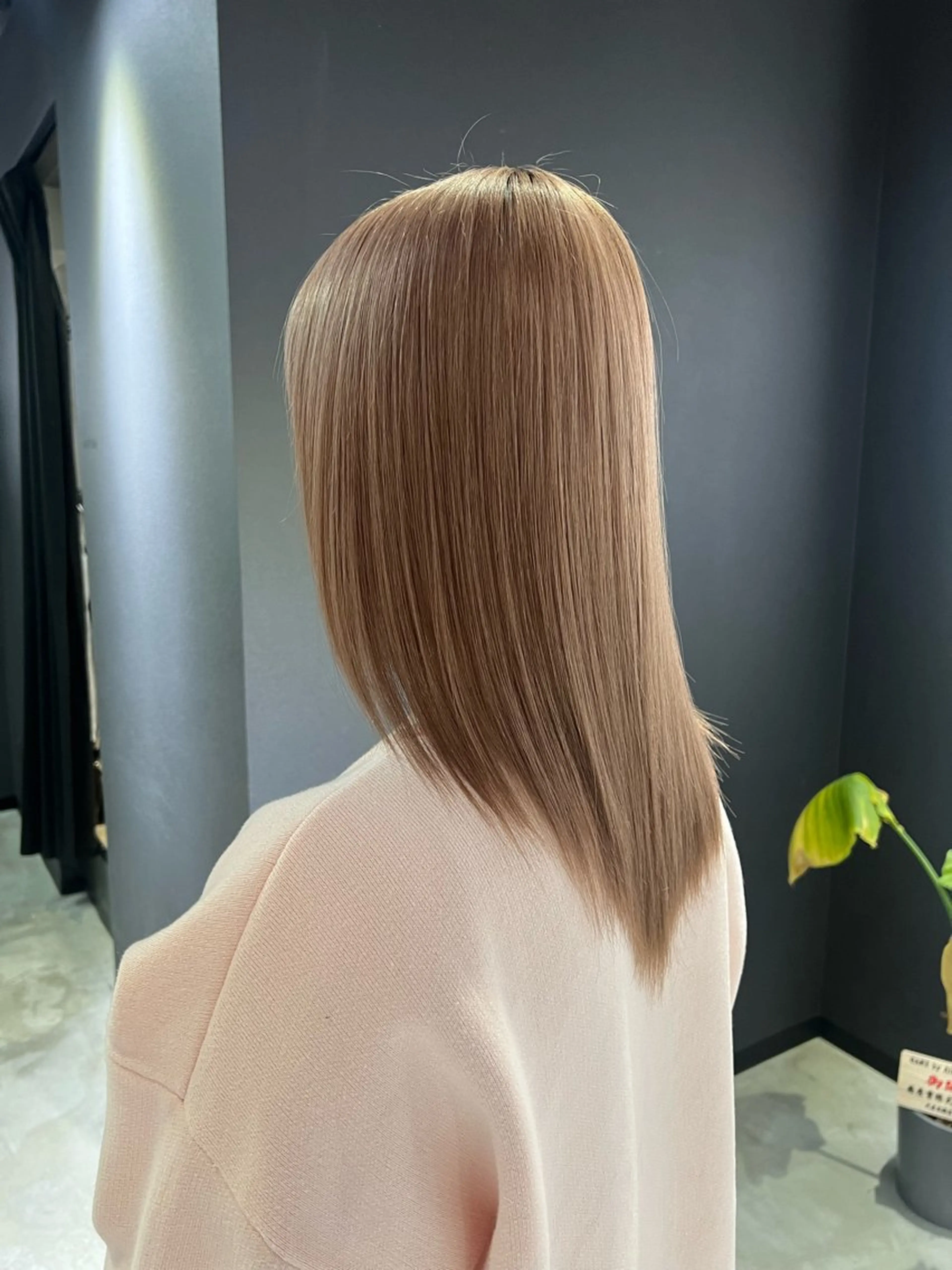 セミロング 優月/カラー特化 西宮/夙川のヘアスタイル