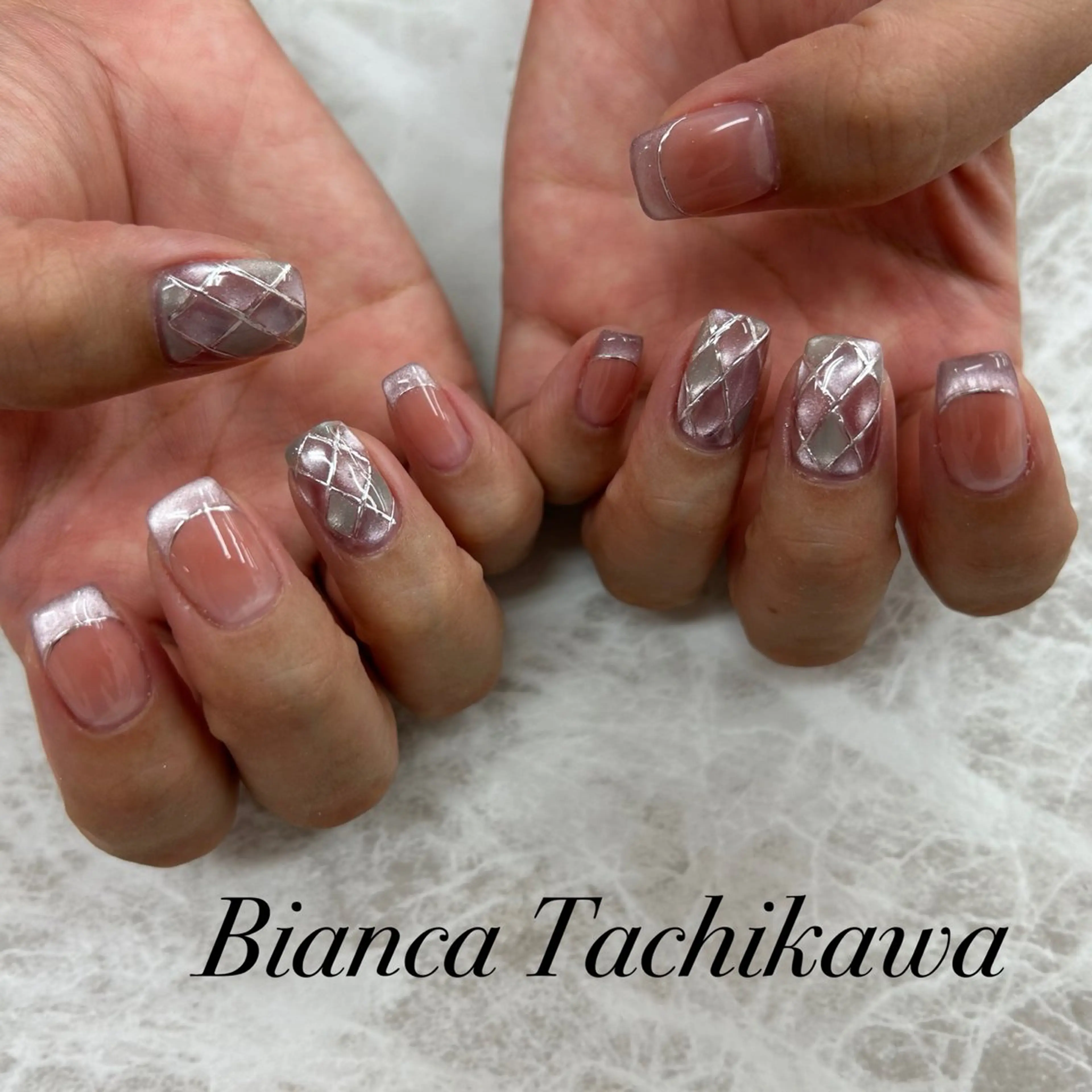 ネイル Bianca 立川店 小川のネイルデザイン