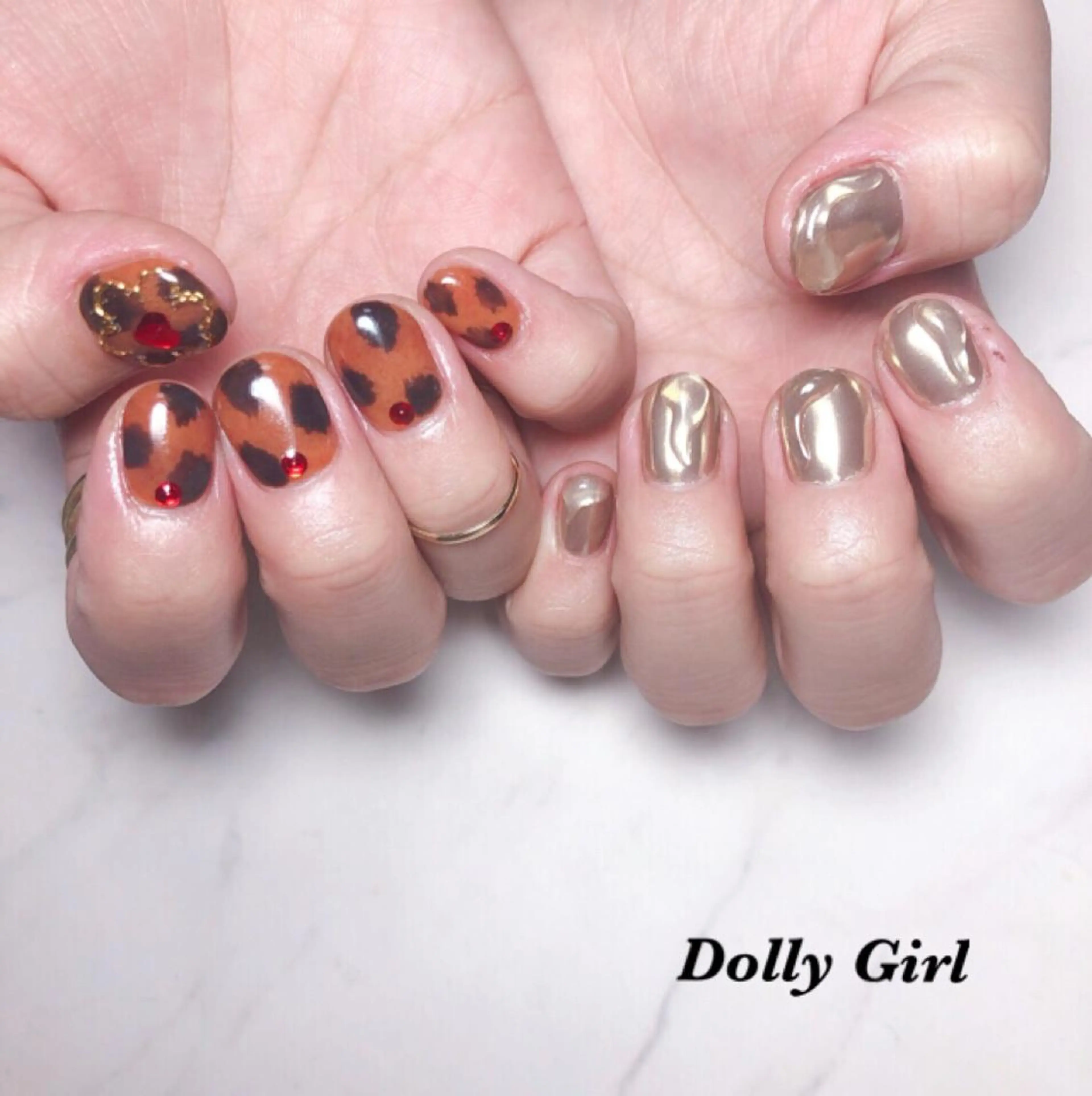 ネイル 個室ネイルサロンDolly  Girl〜ドーリーガール〜所属・DollyGirl KYOKOのネイルデザイン