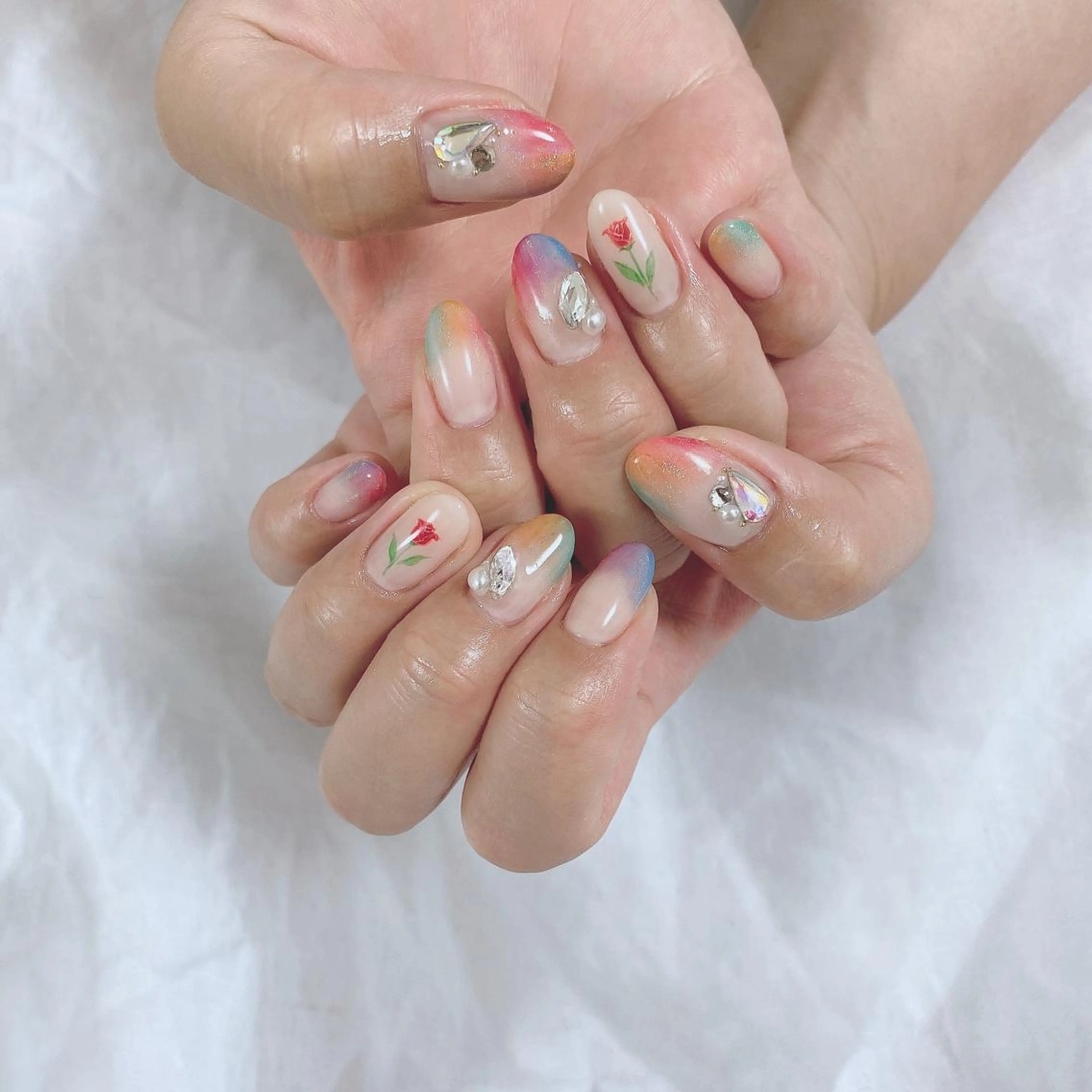 ネイル ミラーネイル SOL NAILのネイルデザイン