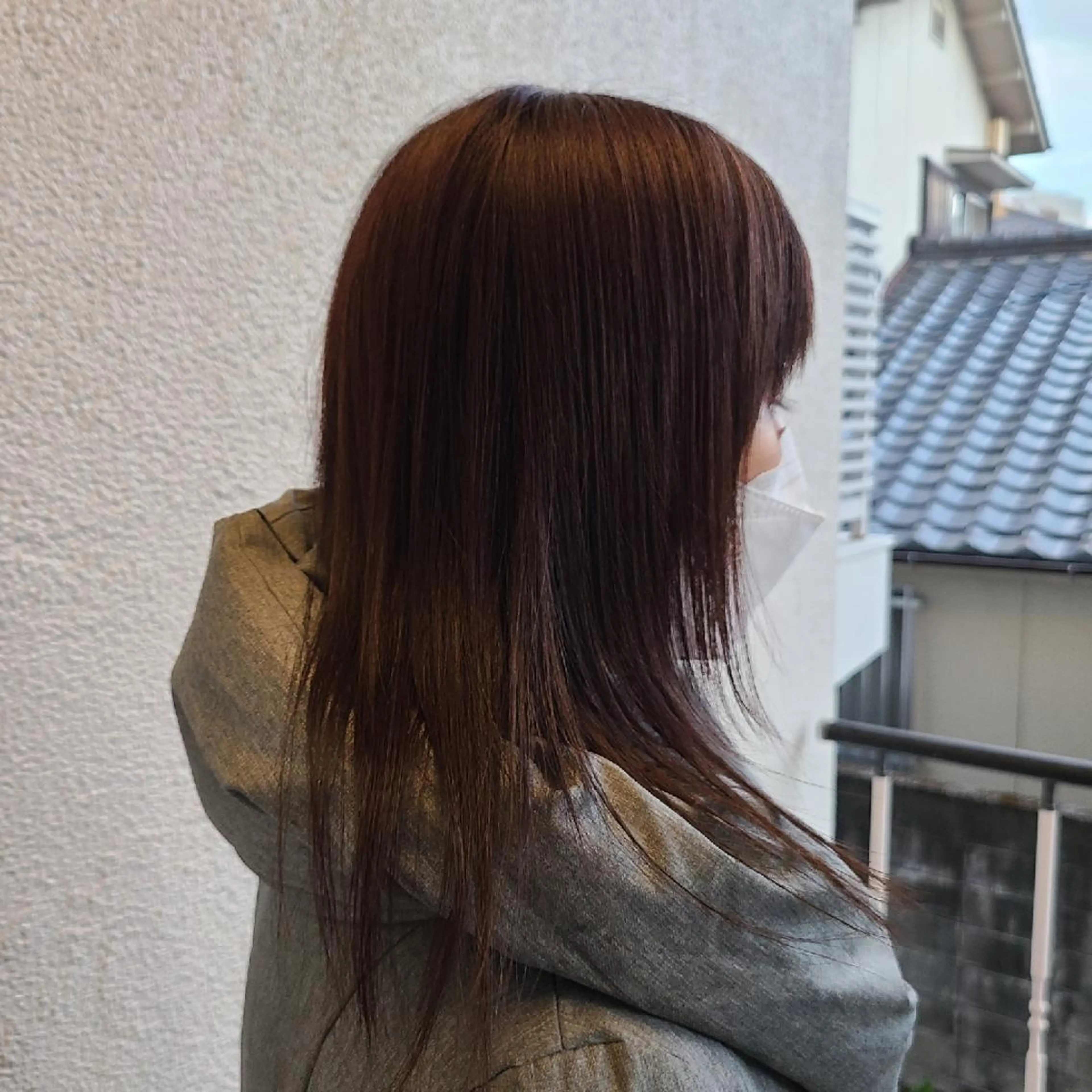 セミロング カット トリートメント Hazumi Ayanoのヘアスタイル