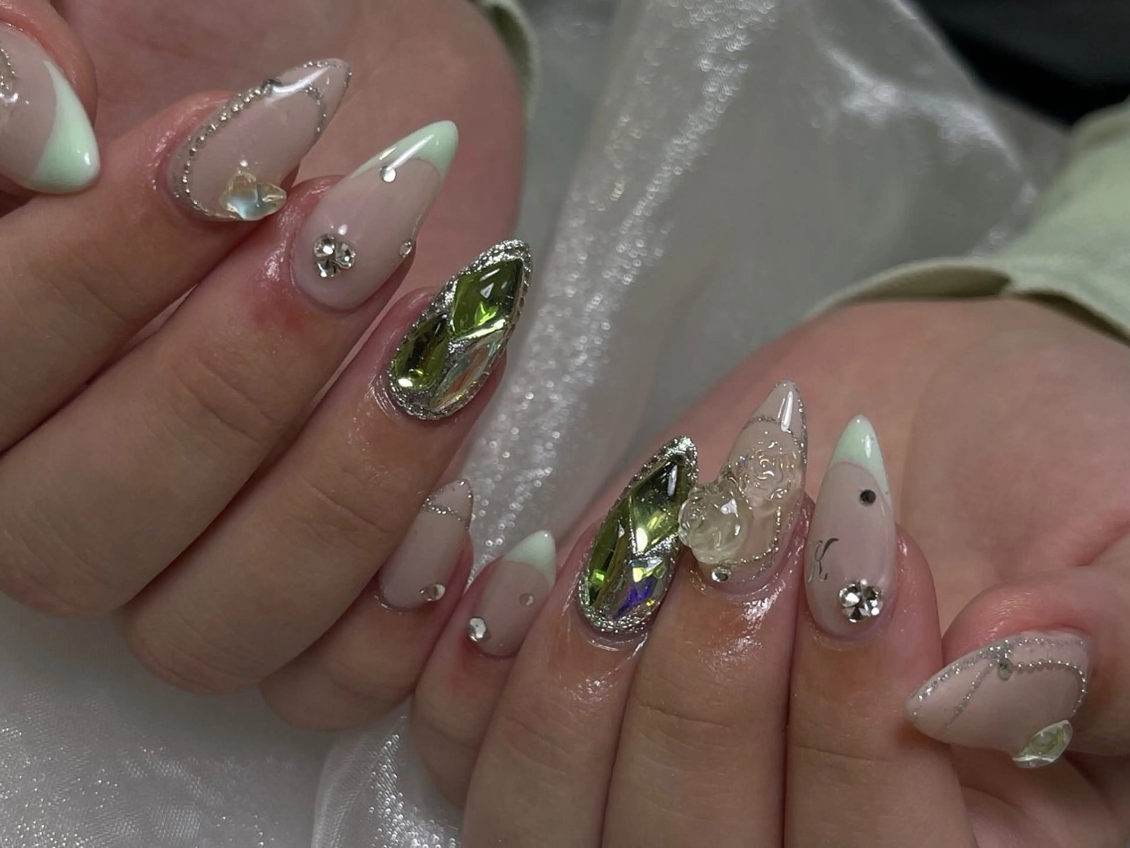 ネイル ハンドネイル ハンドケア nail salon kukuna所属・ワンホン/韓国 nail 大阪アメ村のネイルデザイン