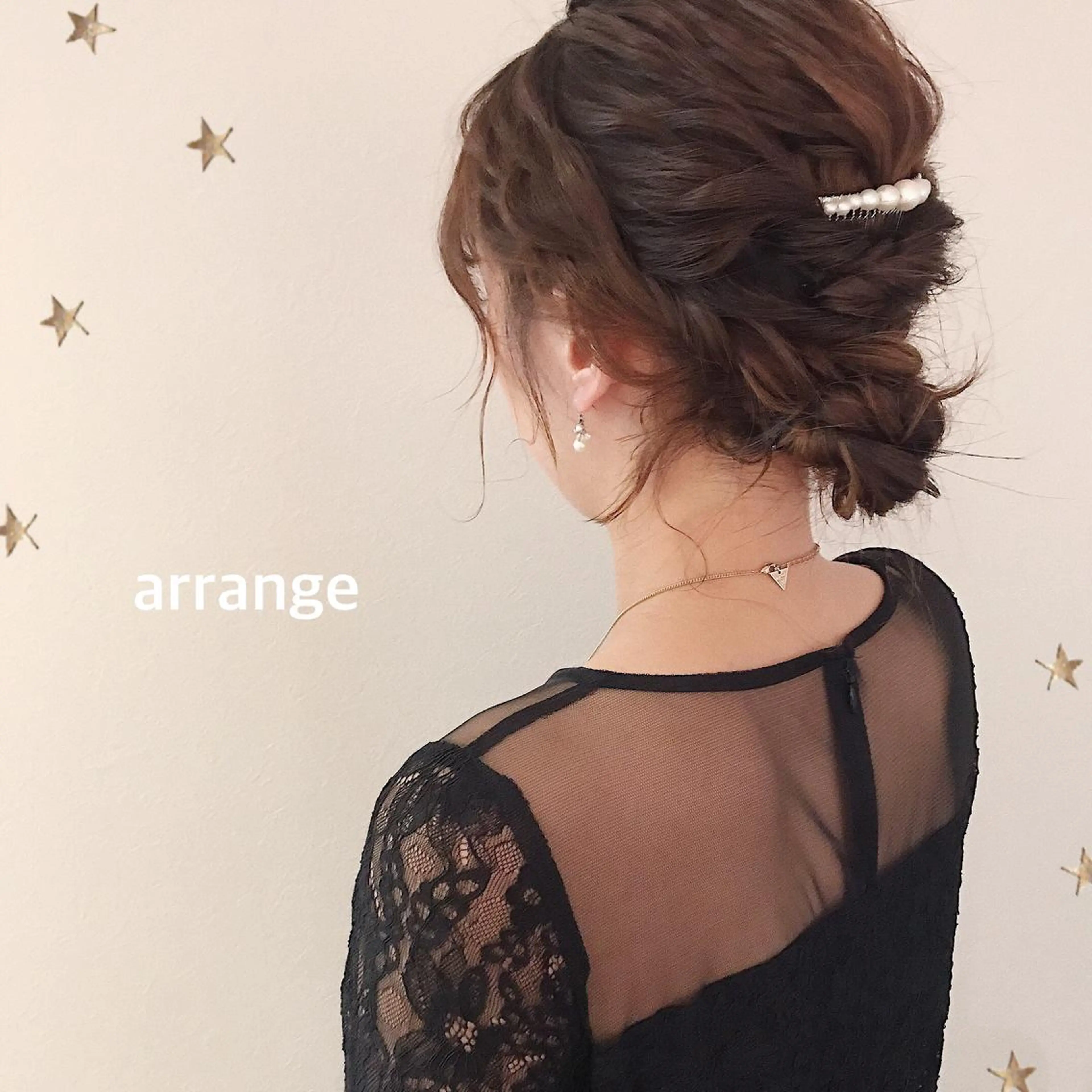 ミディアム ヘアアレンジ ヘアセット salon AKIRA所属・市川 千夏のヘアスタイル