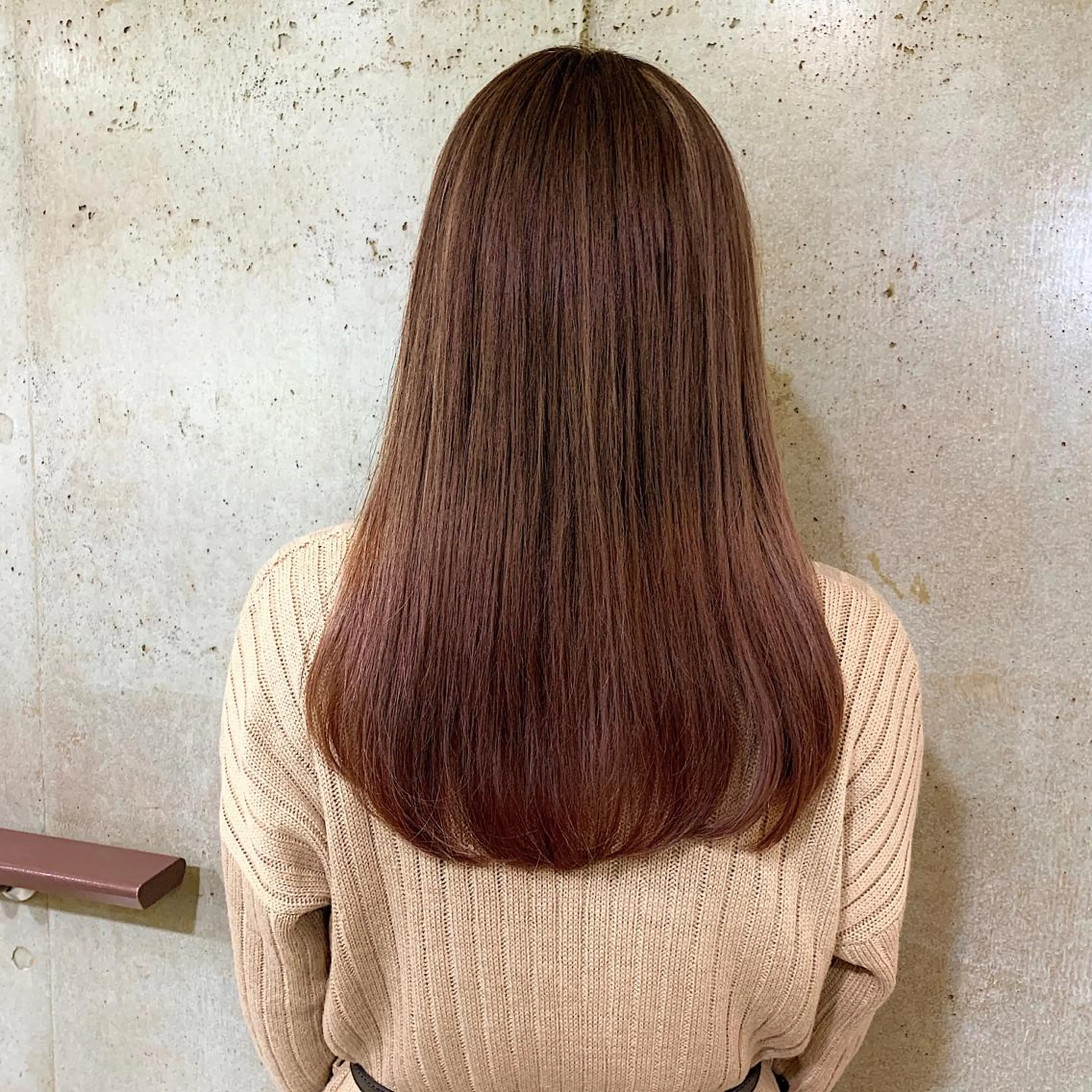 ロング カラー ハイライトカラー ハイライト 二宮 早智子のヘアスタイル