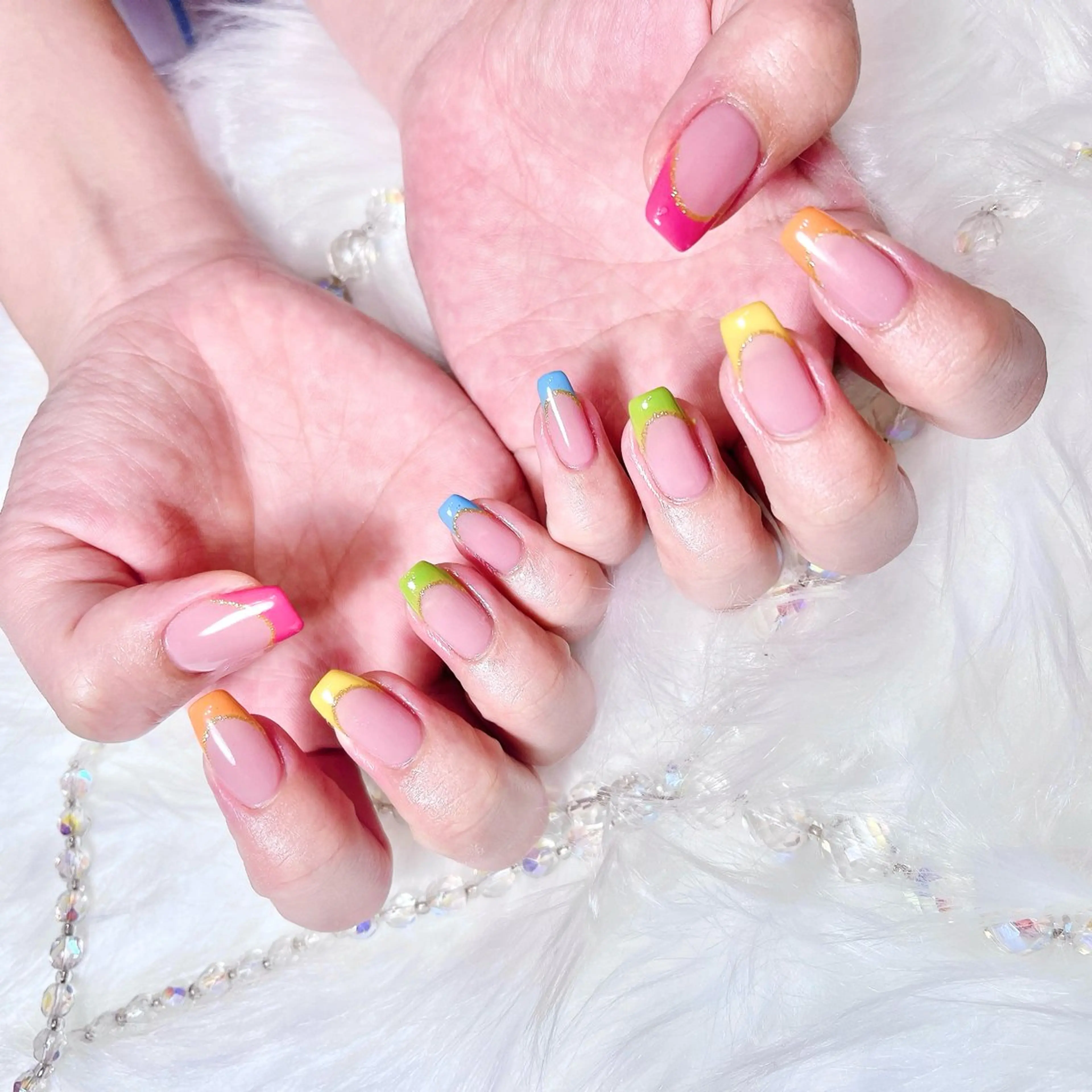 ネイル 持ち込み ハンドネイル Nailsalon Nearのネイルデザイン