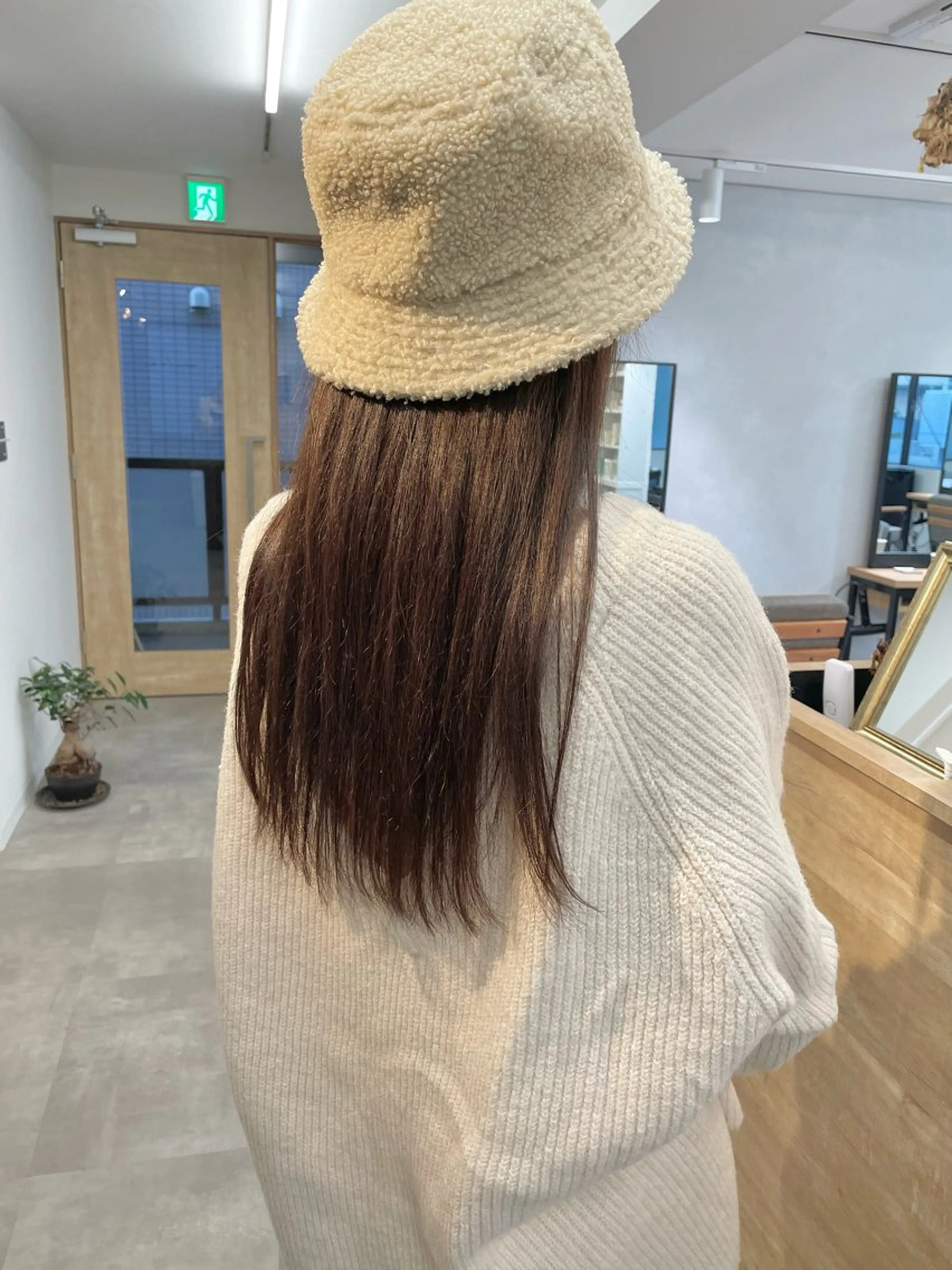 ロング カラー ヘアアレンジ アッシュ ブラウンカラー 🫧透明感カラー/ ボブ/小笠原汐海🪽のヘアスタイル