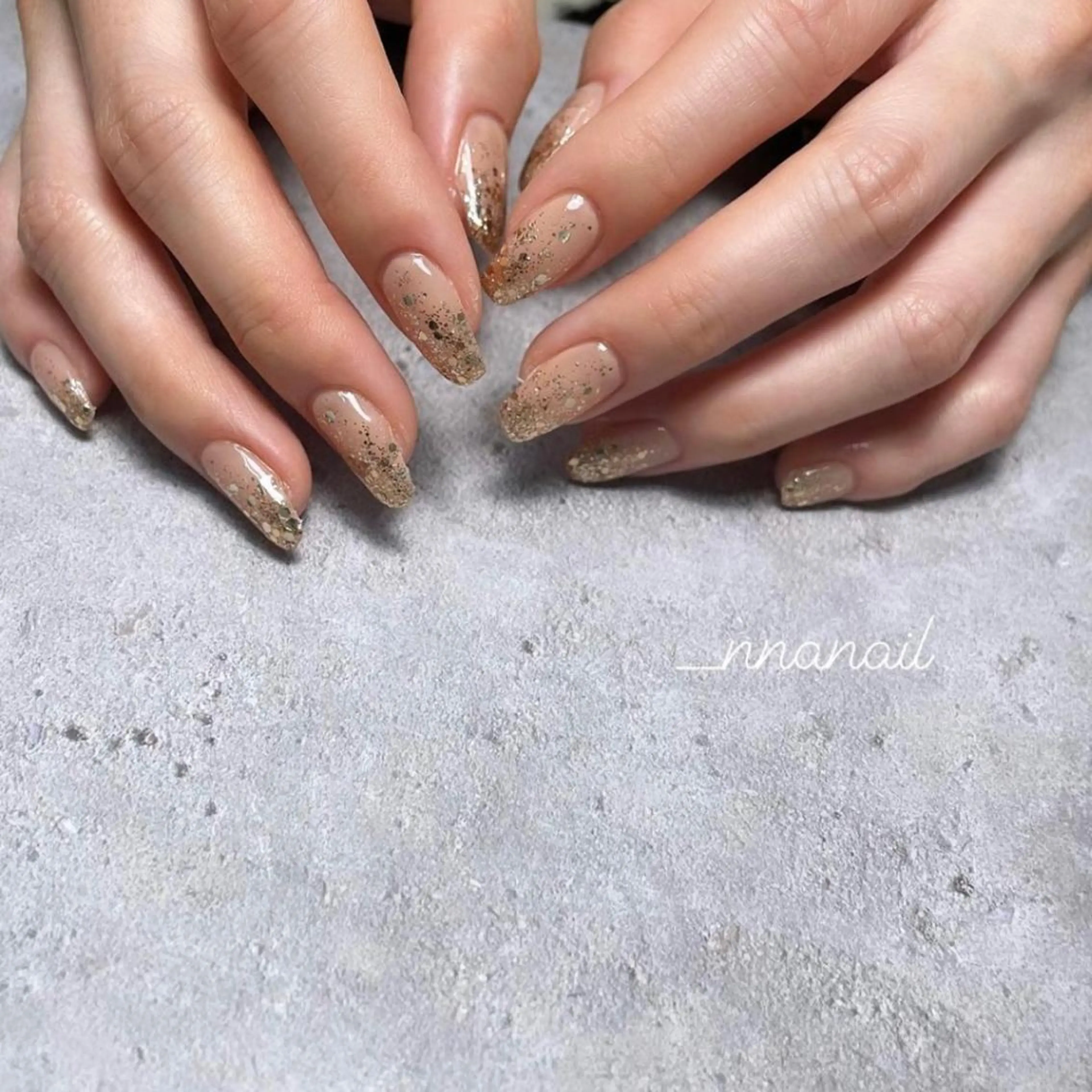 ネイル GRANDE OSU Anna 🧸💛のネイルデザイン