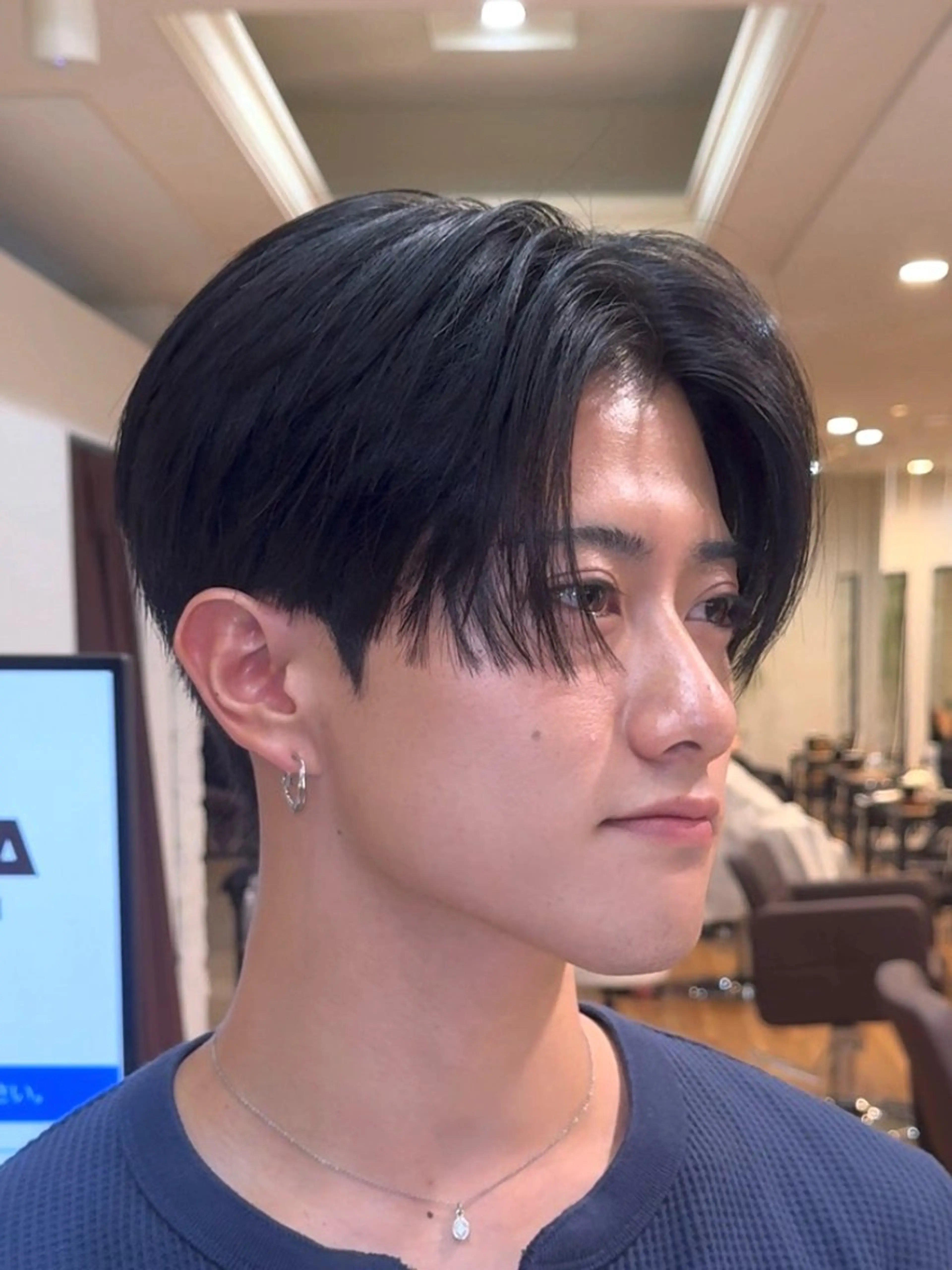 【初回限定】浮き癖・小顔補正ダウンパーマ＋カット📍渋谷駅徒歩1分※10​〜​20代の男性のみの写真