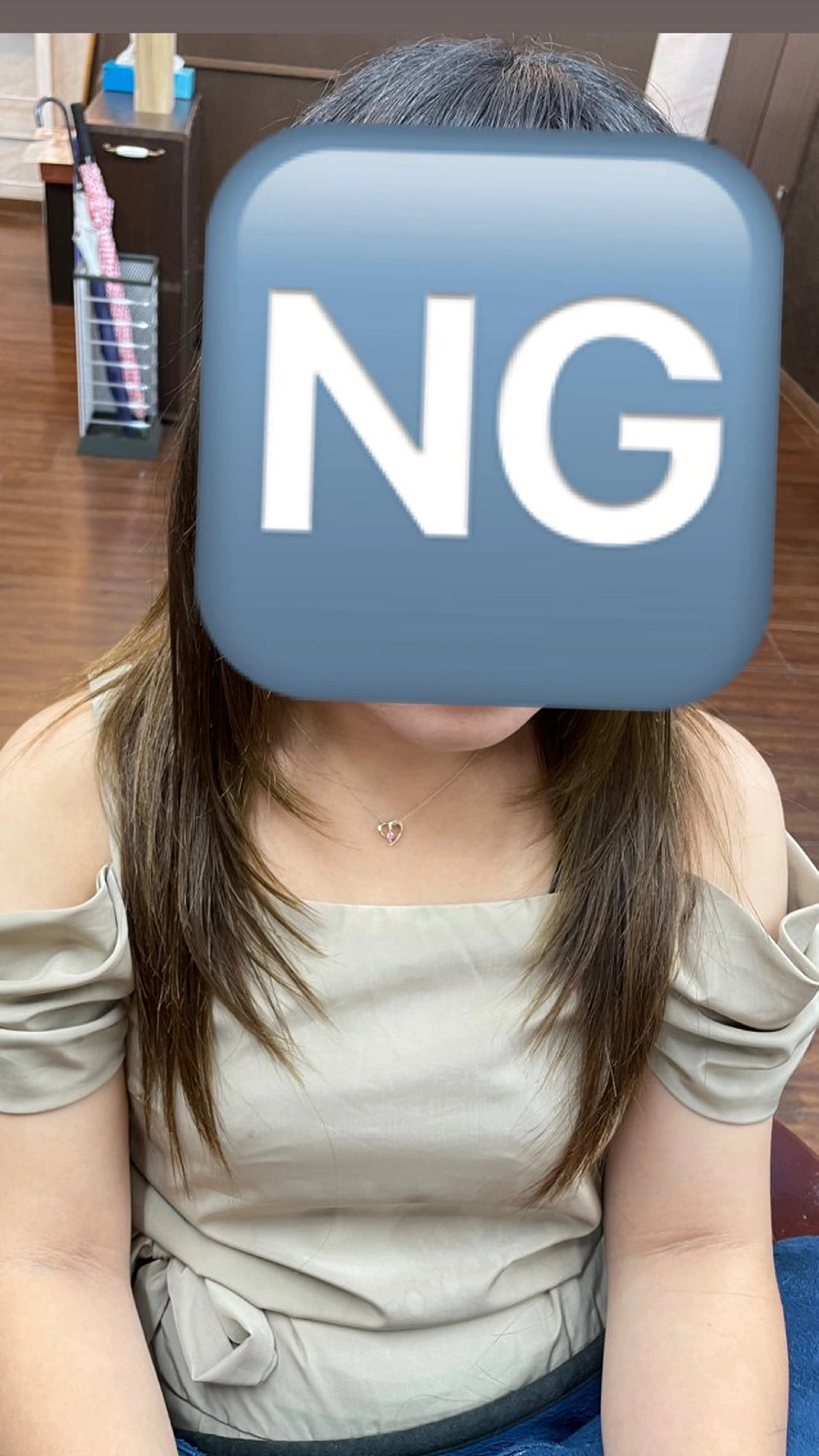 ロング 韓国風ヘア レイヤーカット Hair Peace所属・戎 歩のヘアスタイル