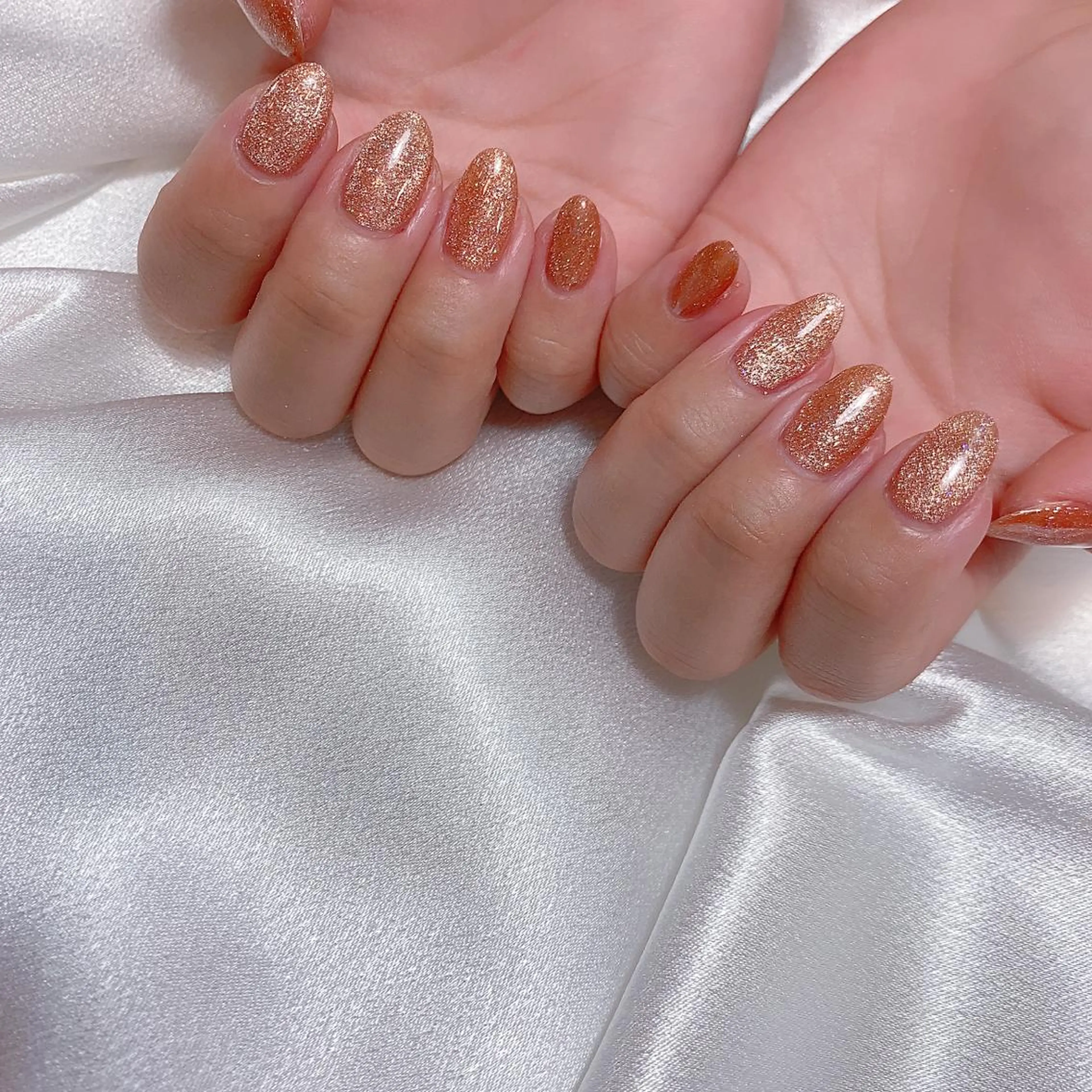 ネイル マグネットネイル ワンカラーネイル ハンドネイル ネイルサロン ルミア Lumia 店長のネイルデザイン