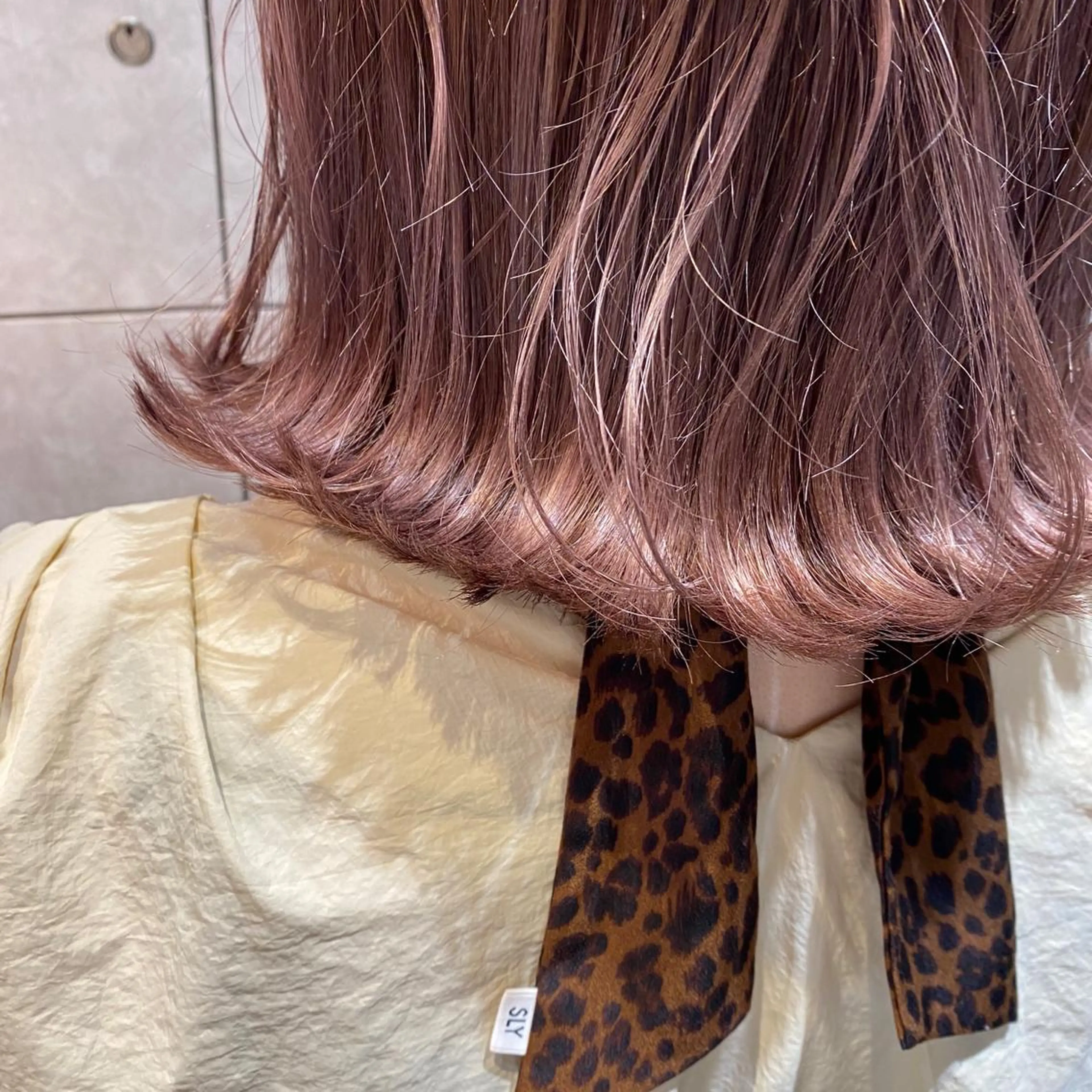 ミディアム ヘアアレンジ HAIR SALON M Fe's所属・透明感カラー/レイヤ ー/小谷野真緒のヘアスタイル