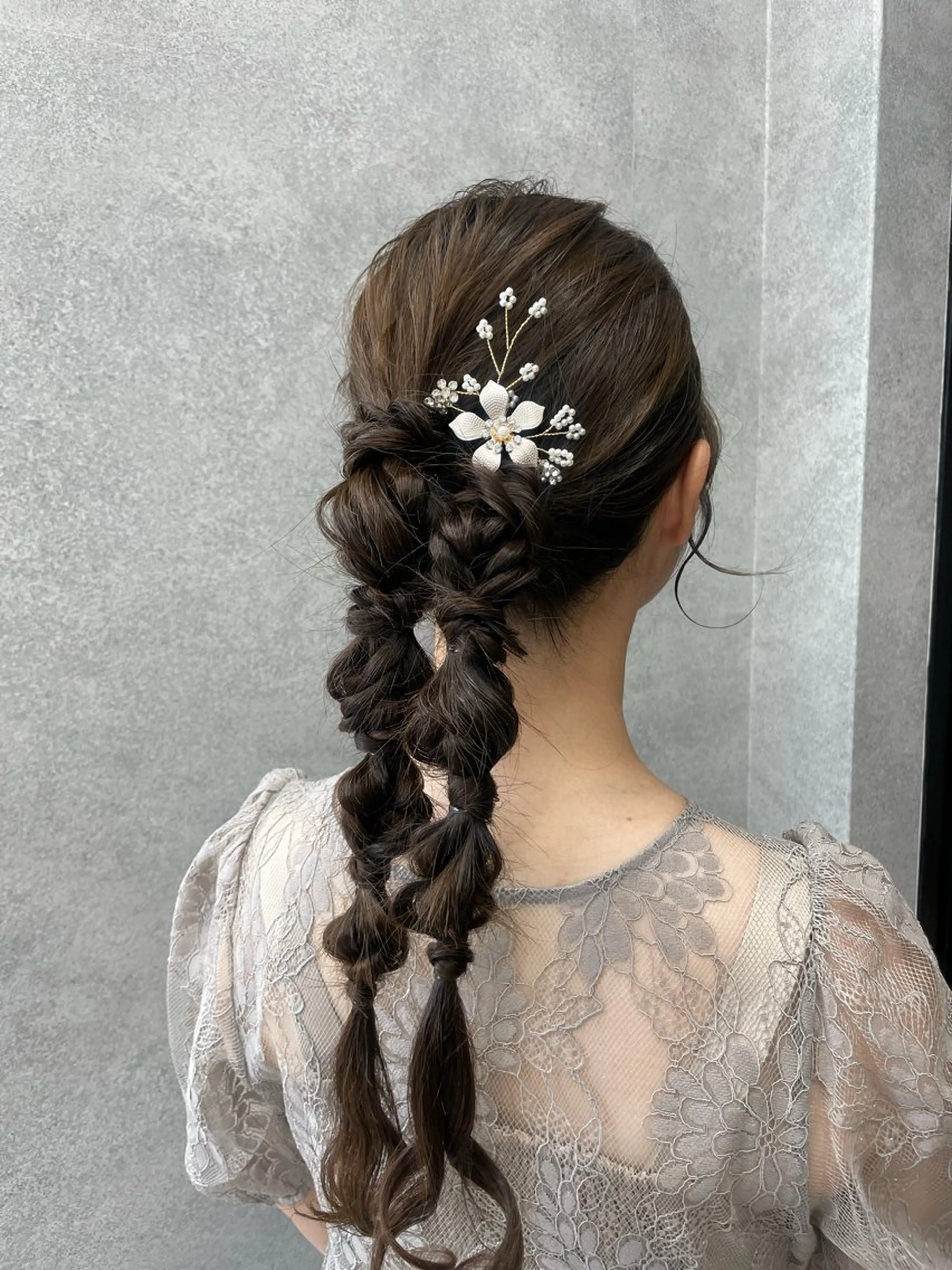 編み下ろしの写真