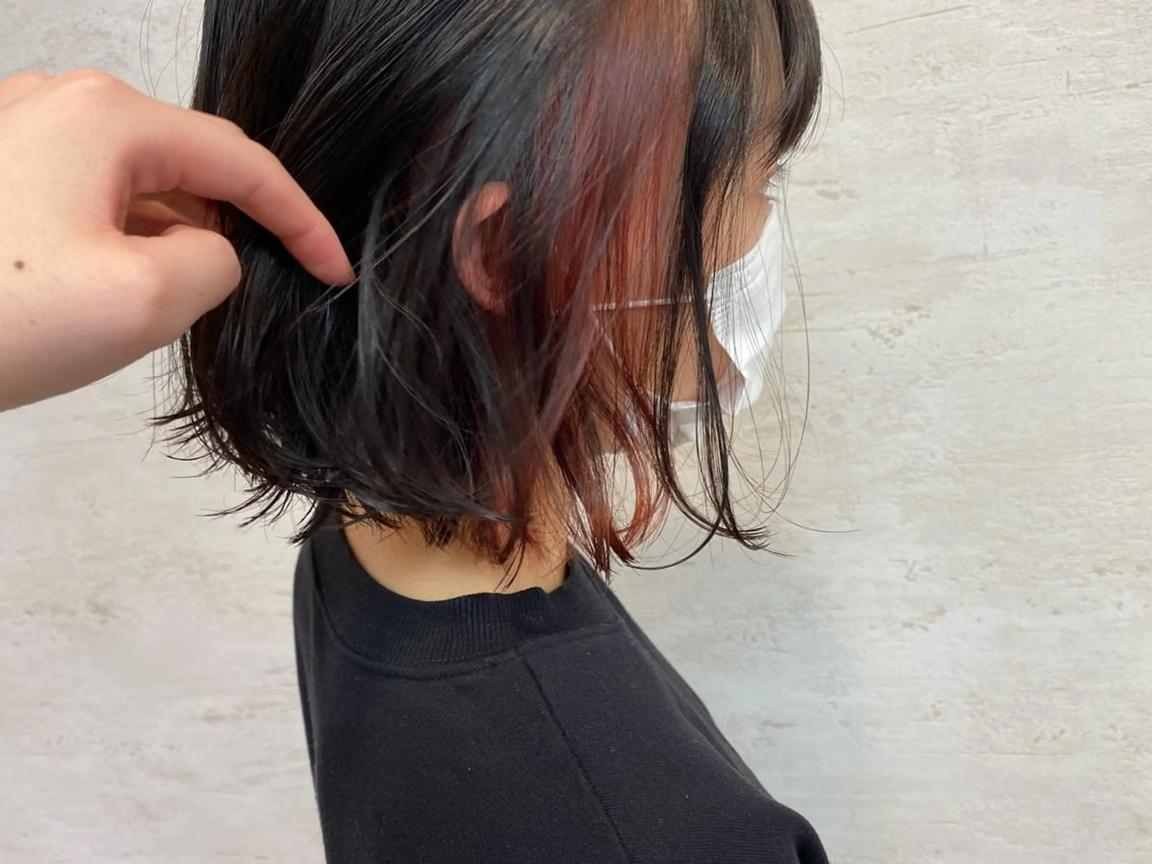 ミディアム カラー ALLY/ あゆみのヘアスタイル