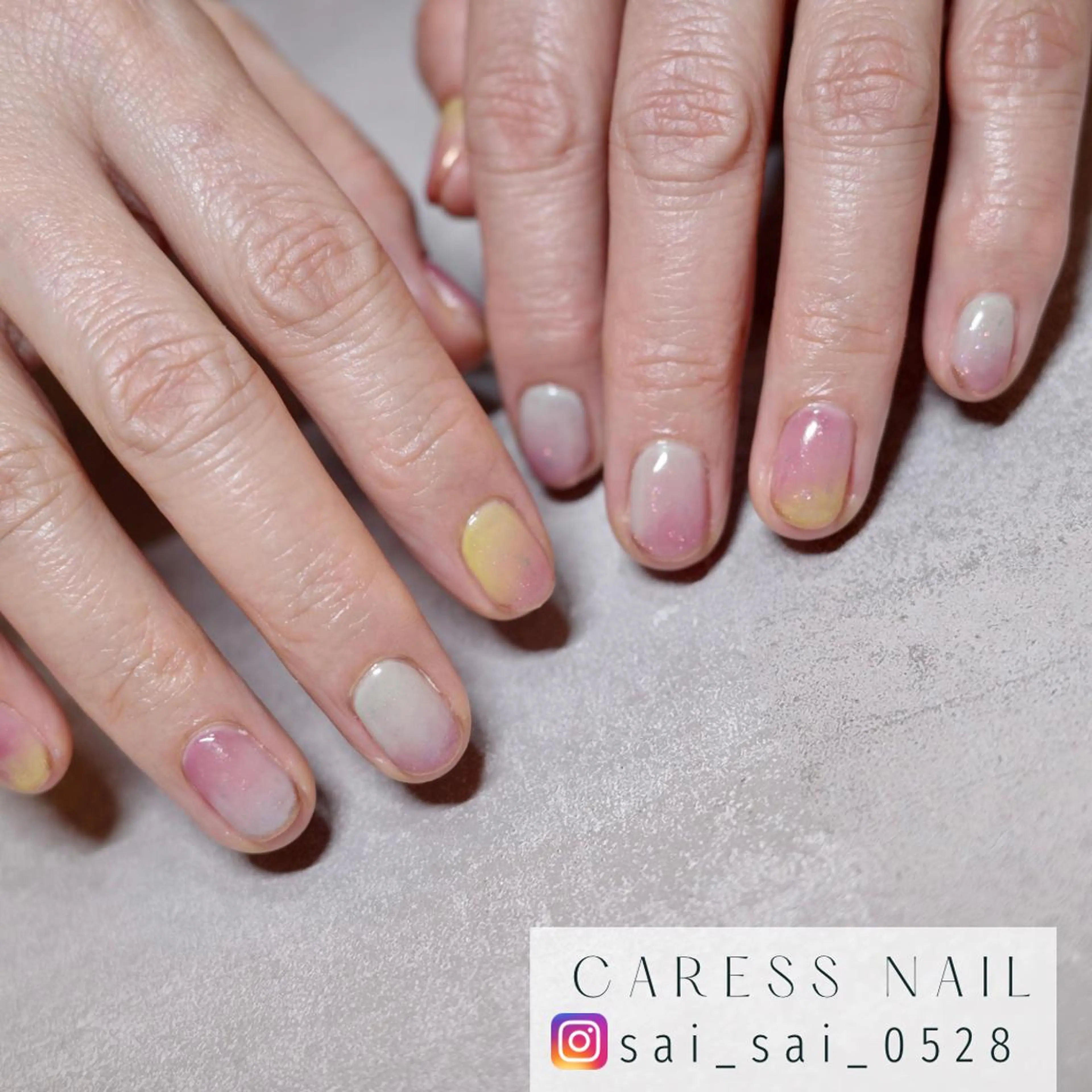 ネイル caress  nail カレスネイル　代々木上原所属・カレスネイル さいのネイルデザイン
