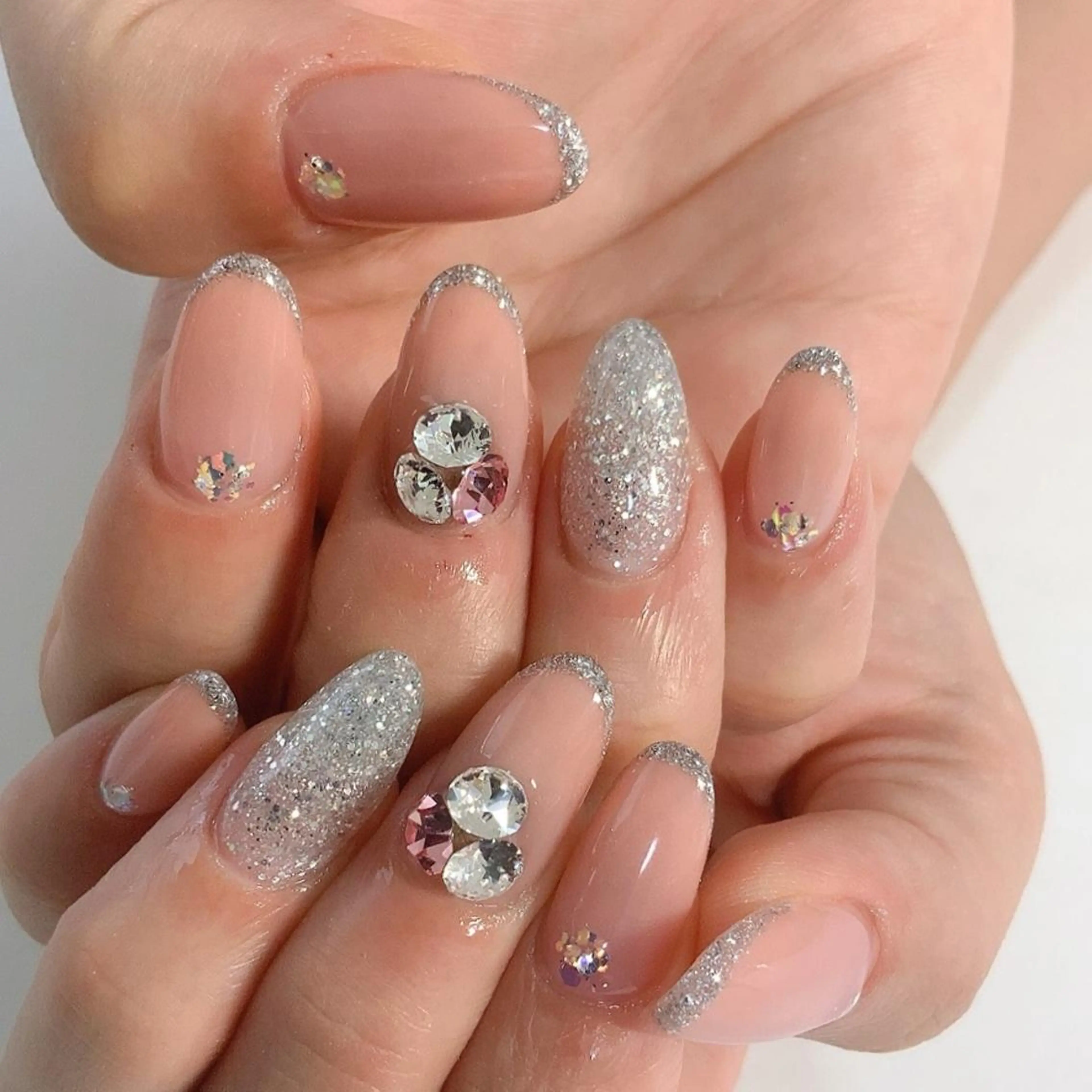 ネイル フレンチネイル スカルプネイル ブライダルネイル   MAKI NAILのネイルデザイン